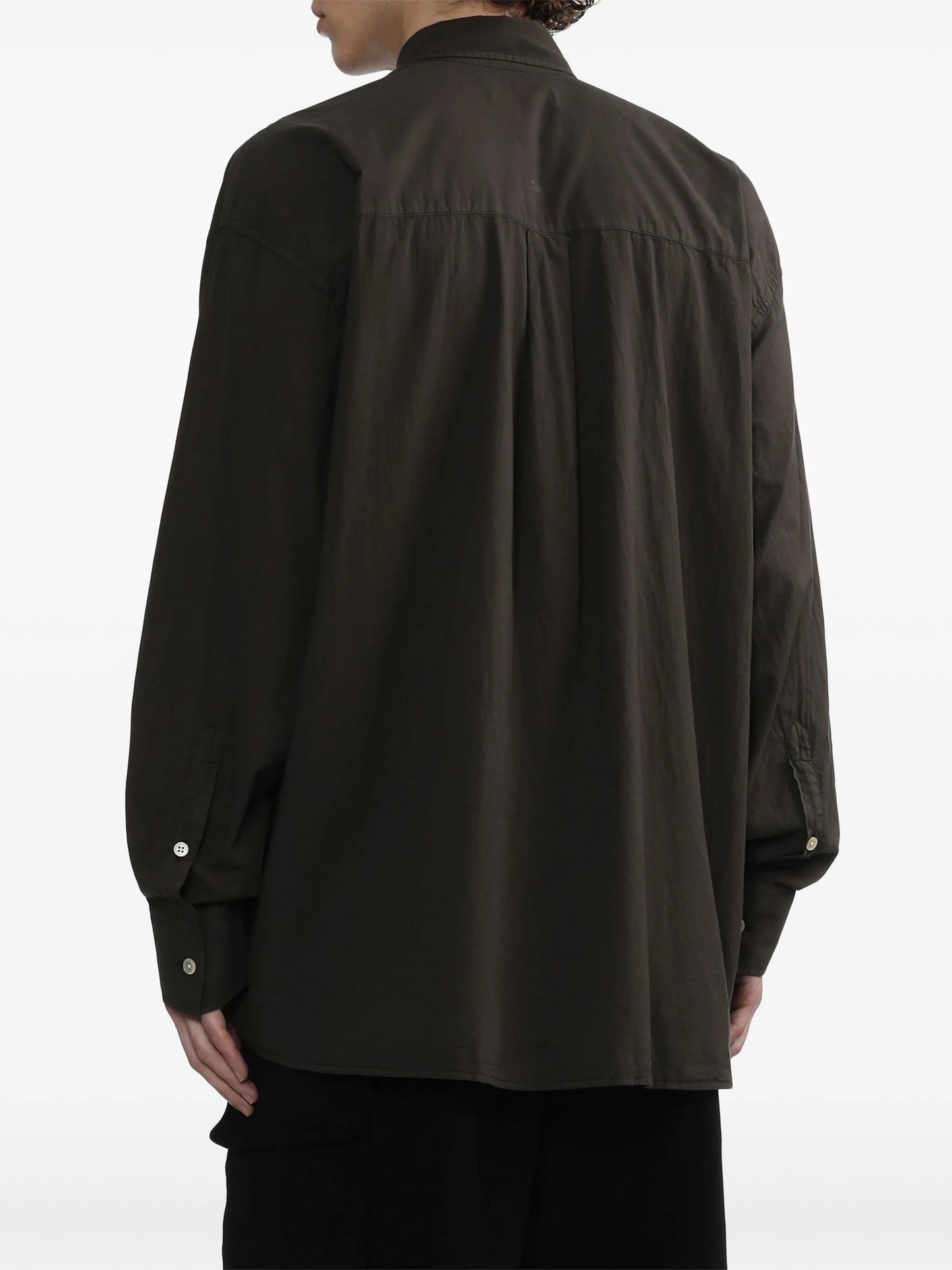 long-sleeve cotton shirt