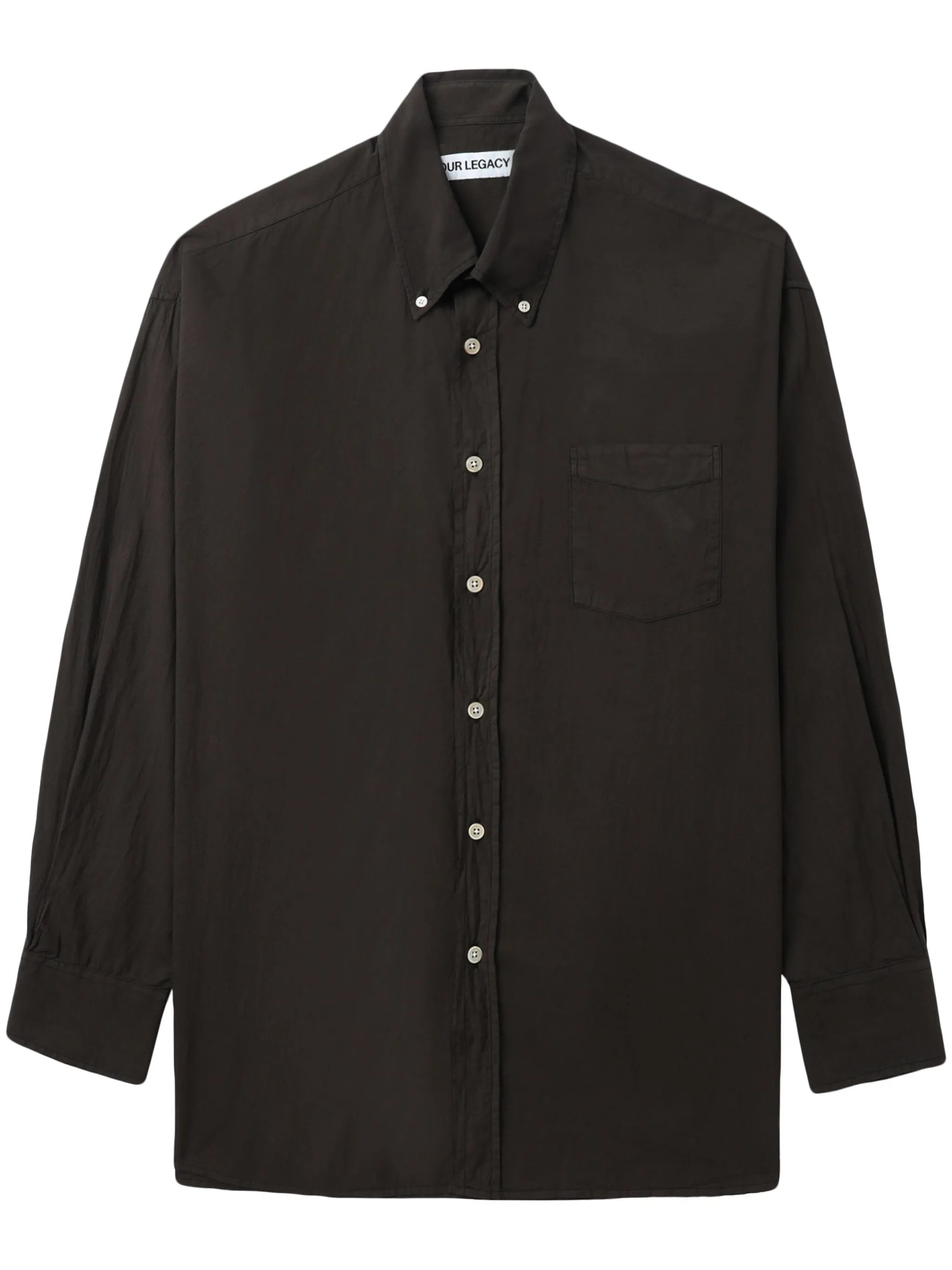long-sleeve cotton shirt