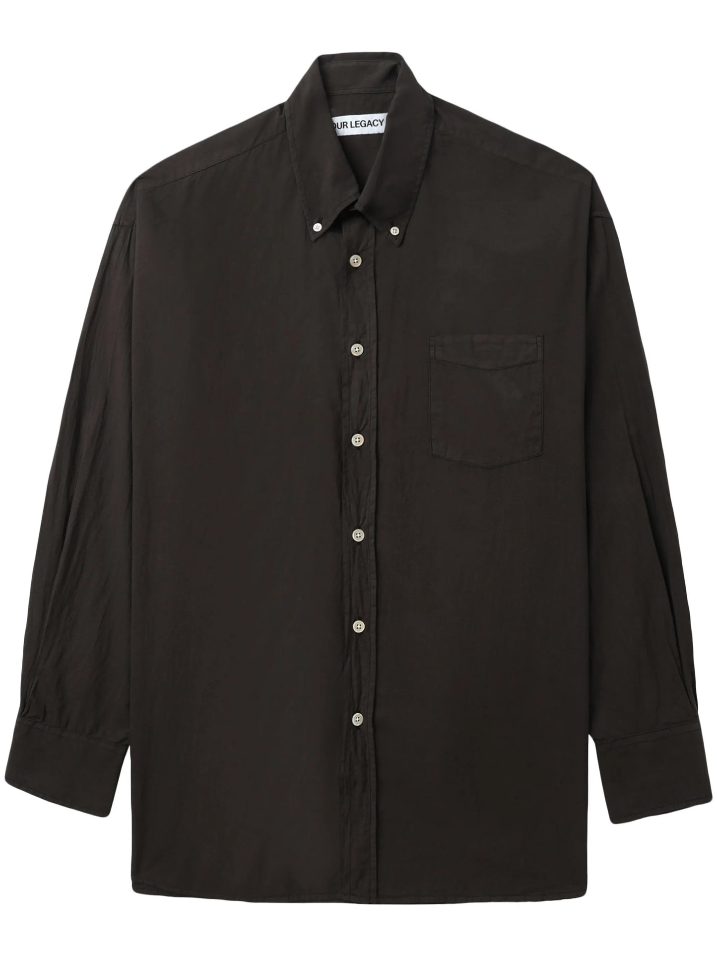 long-sleeve cotton shirt