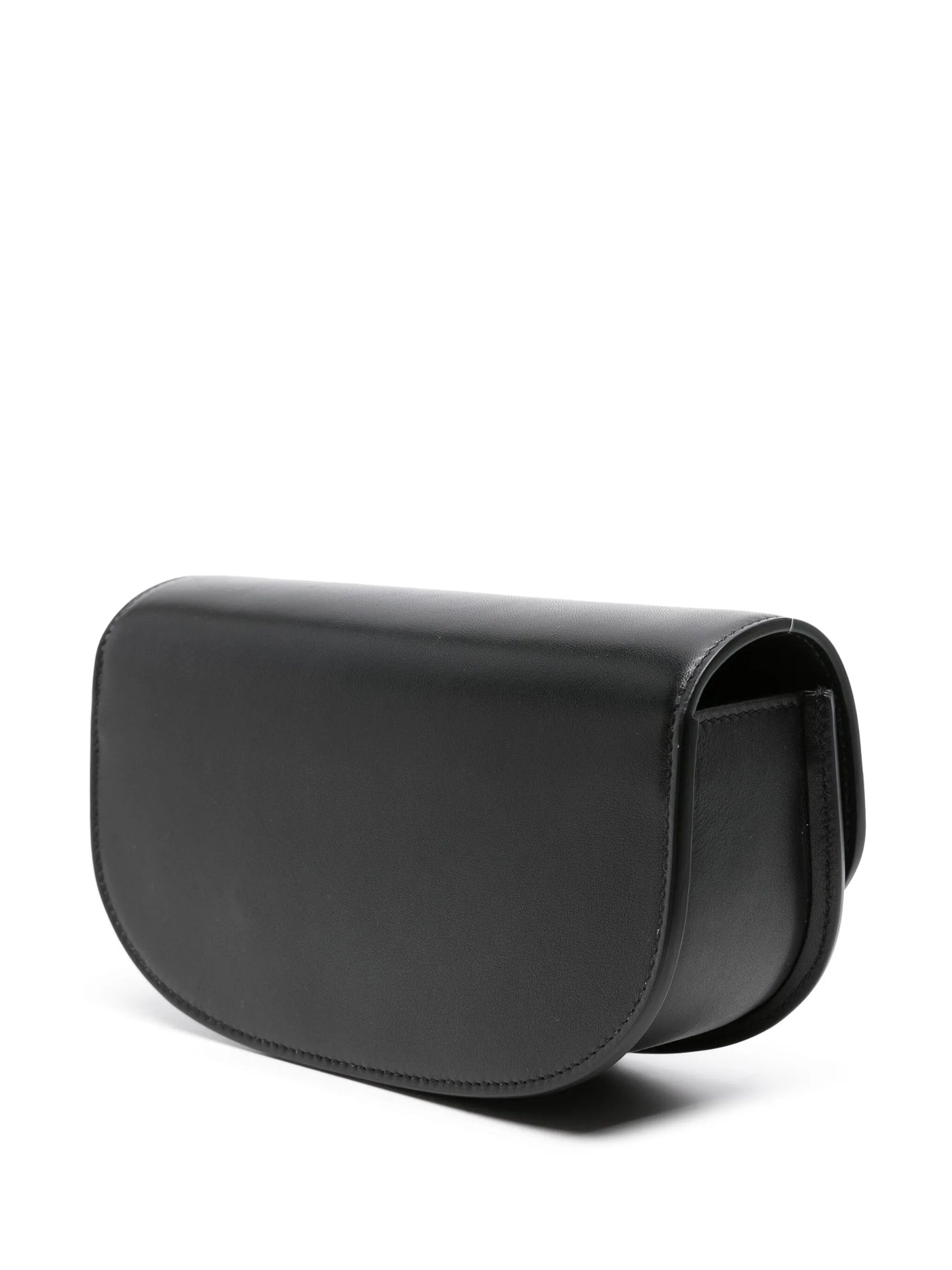 Tondo Crescent leather crossbody bag