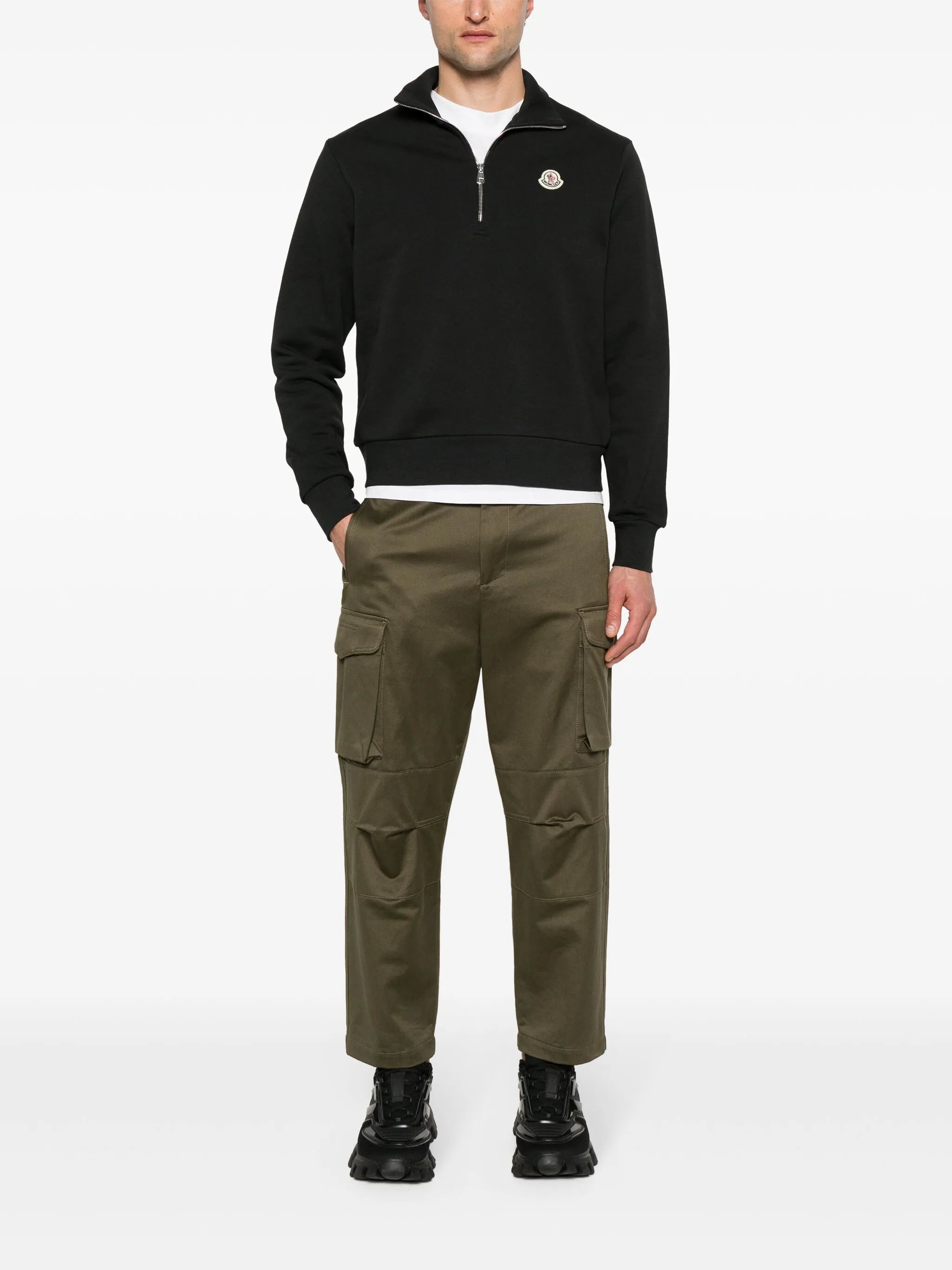 logo-appliqué jumper