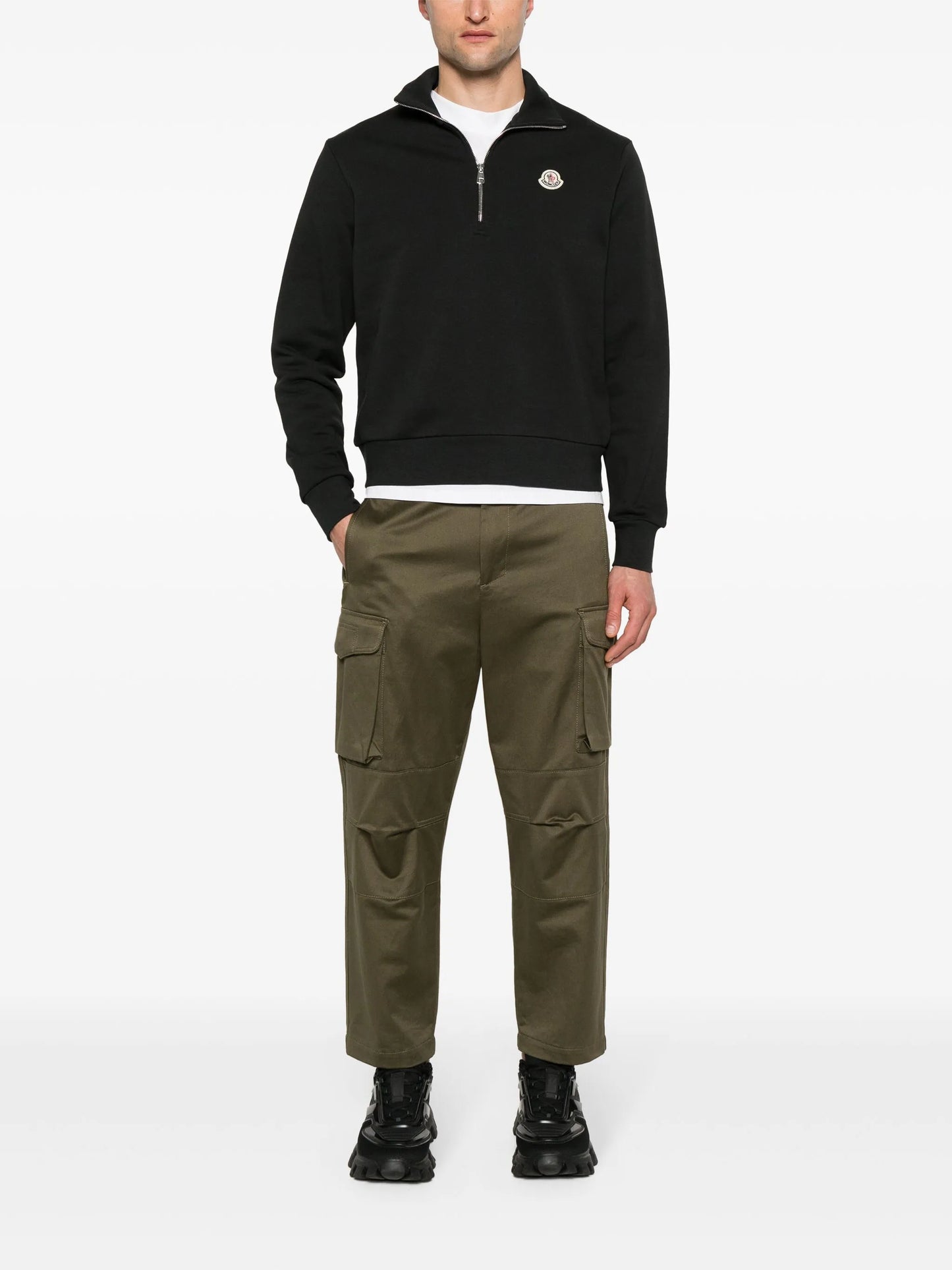 logo-appliqué jumper