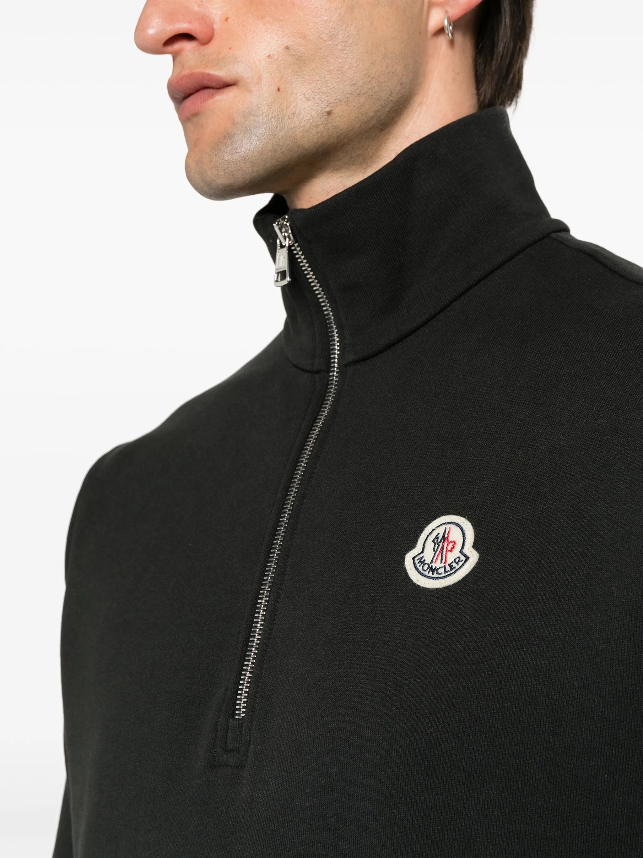 logo-appliqué jumper