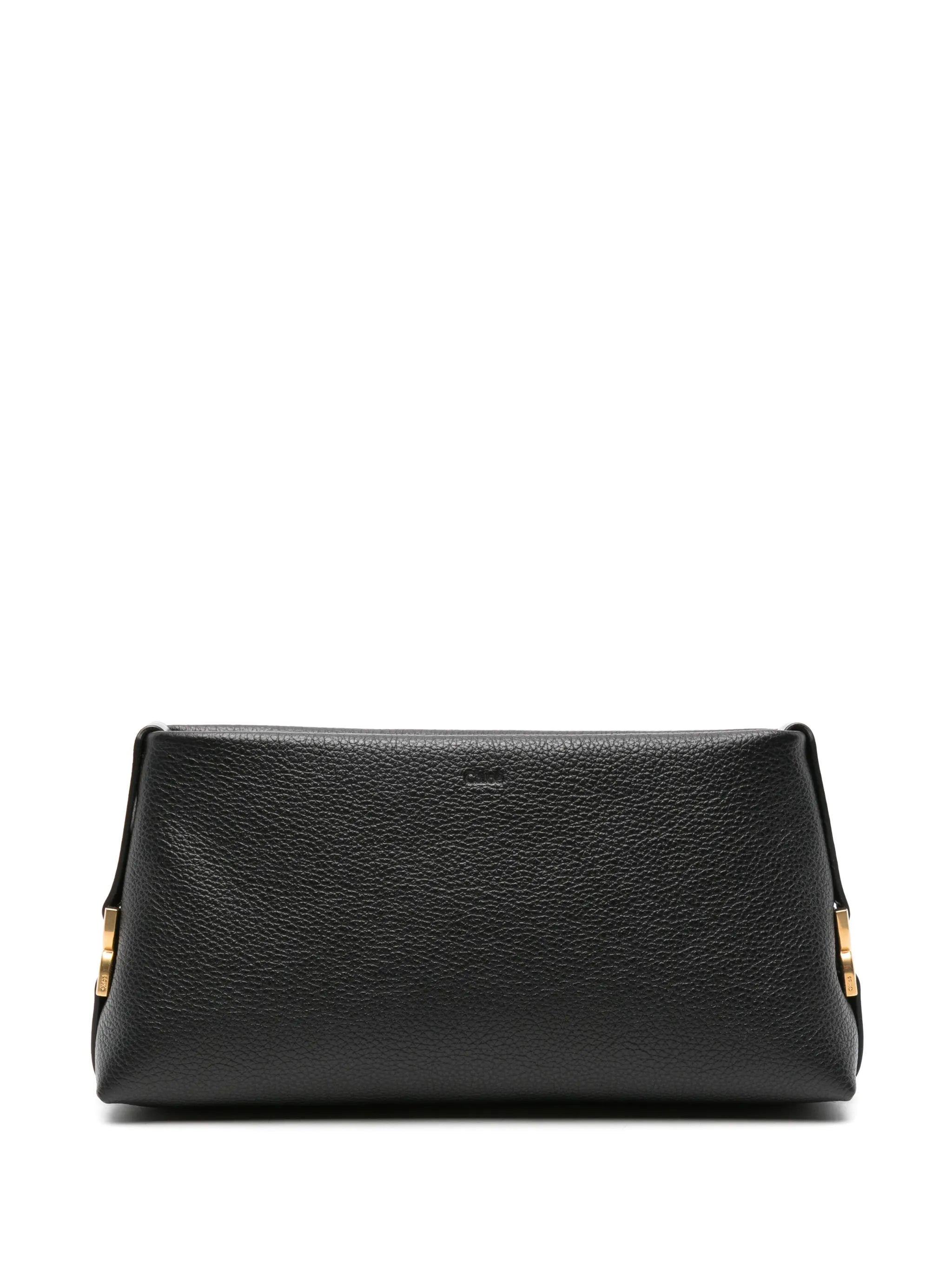 Marcie leather clutch bag