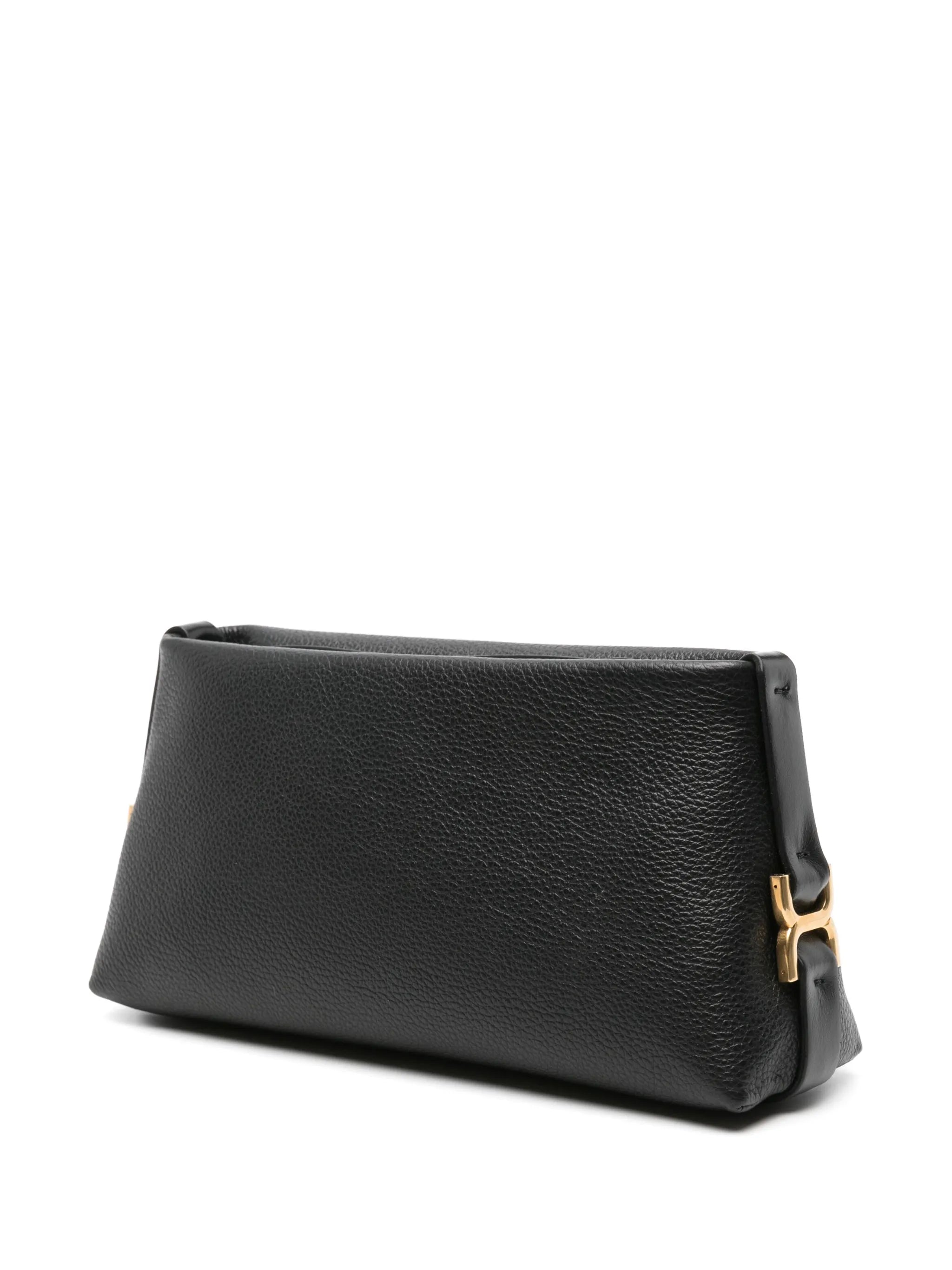 Marcie leather clutch bag