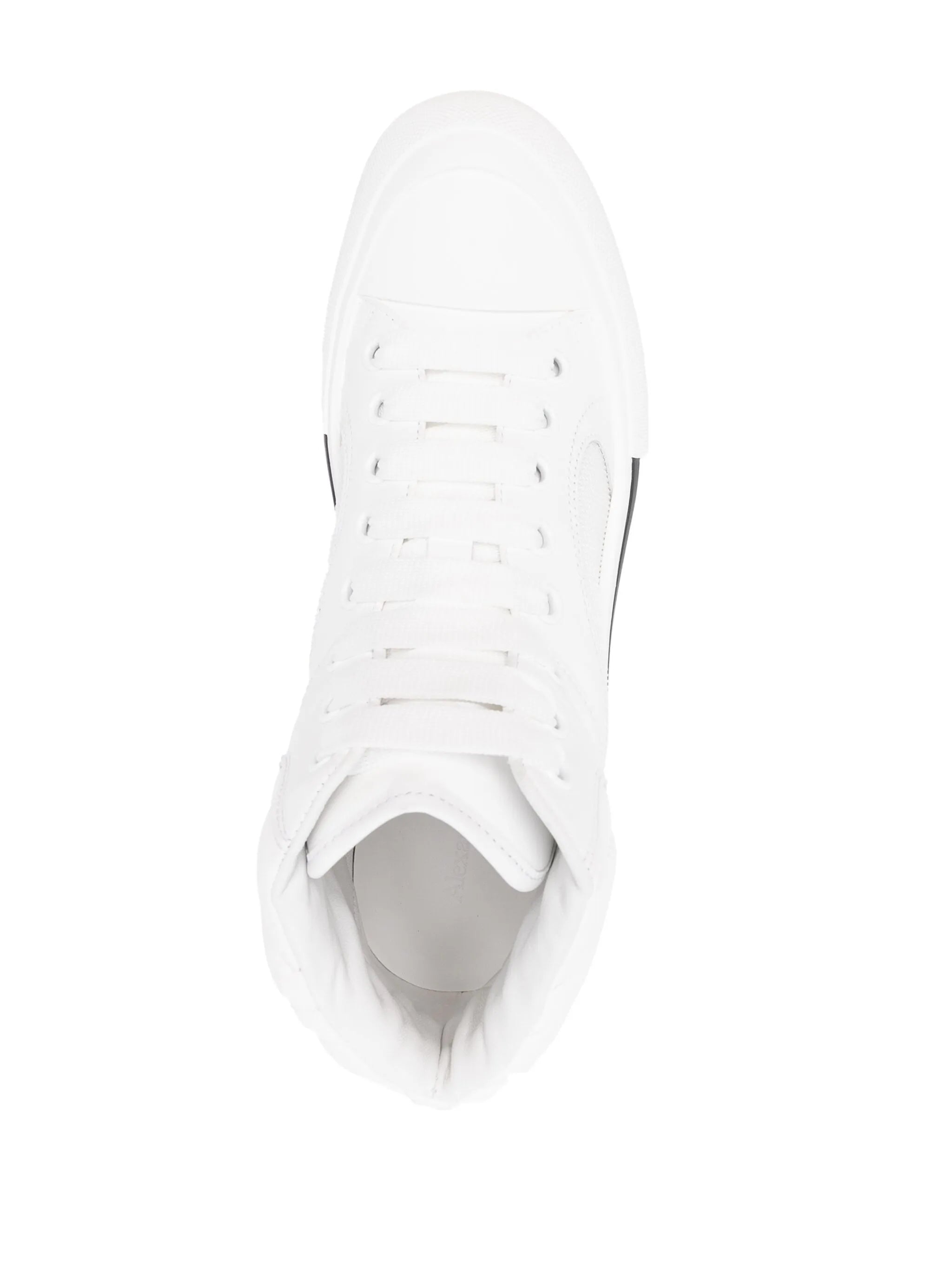 Seal-embroidered sneakers