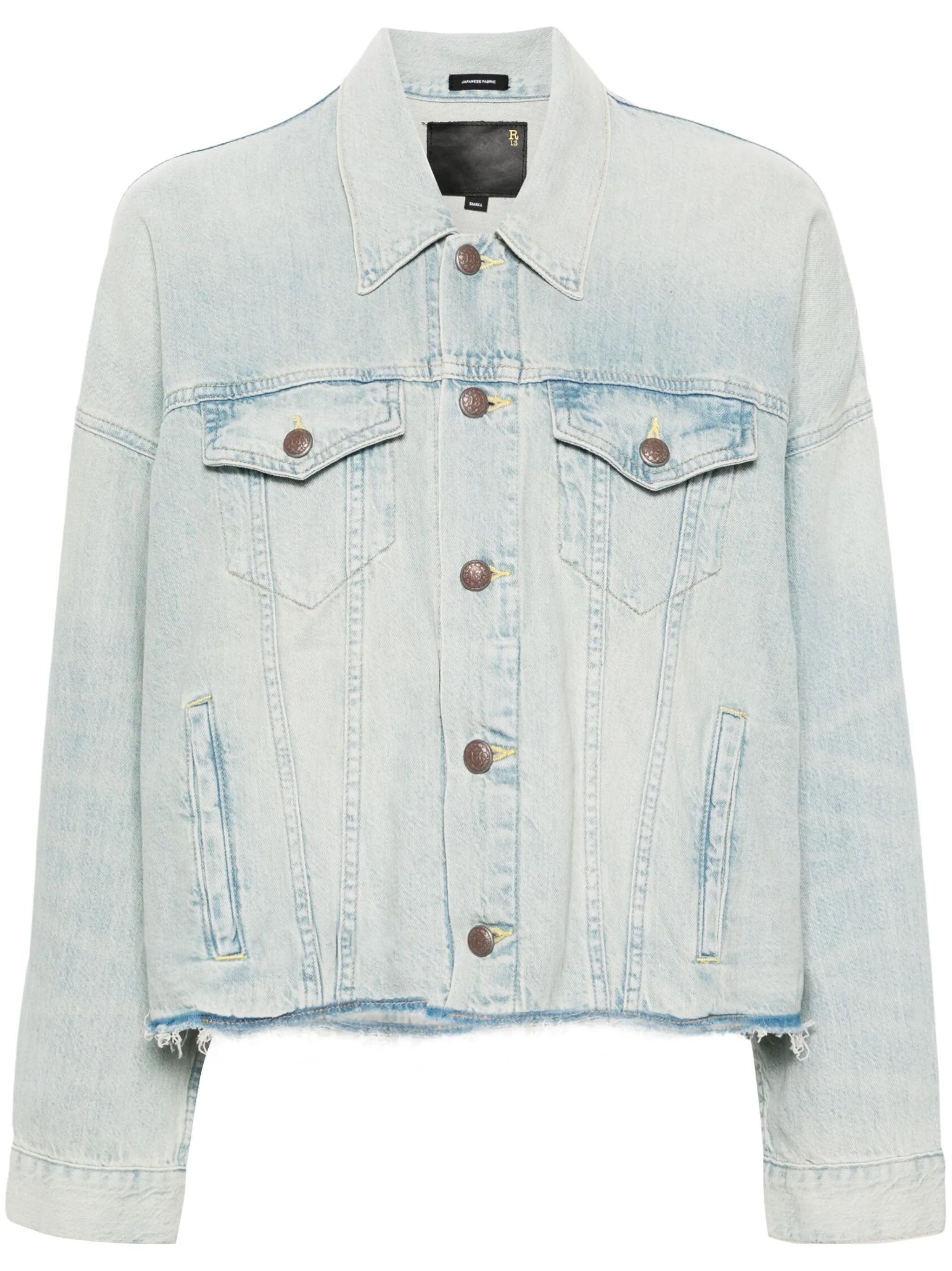 cropped denim jacket