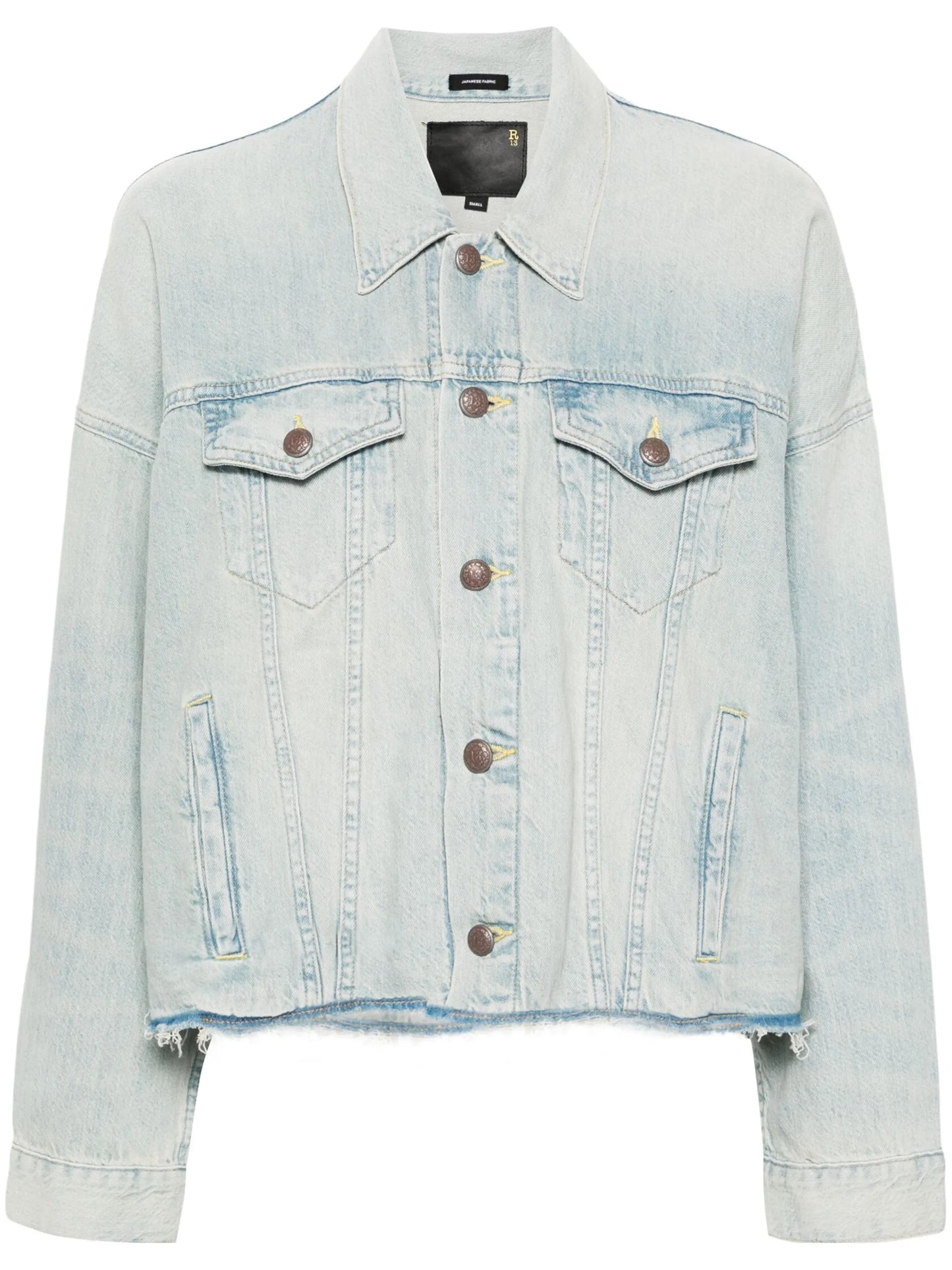 cropped denim jacket