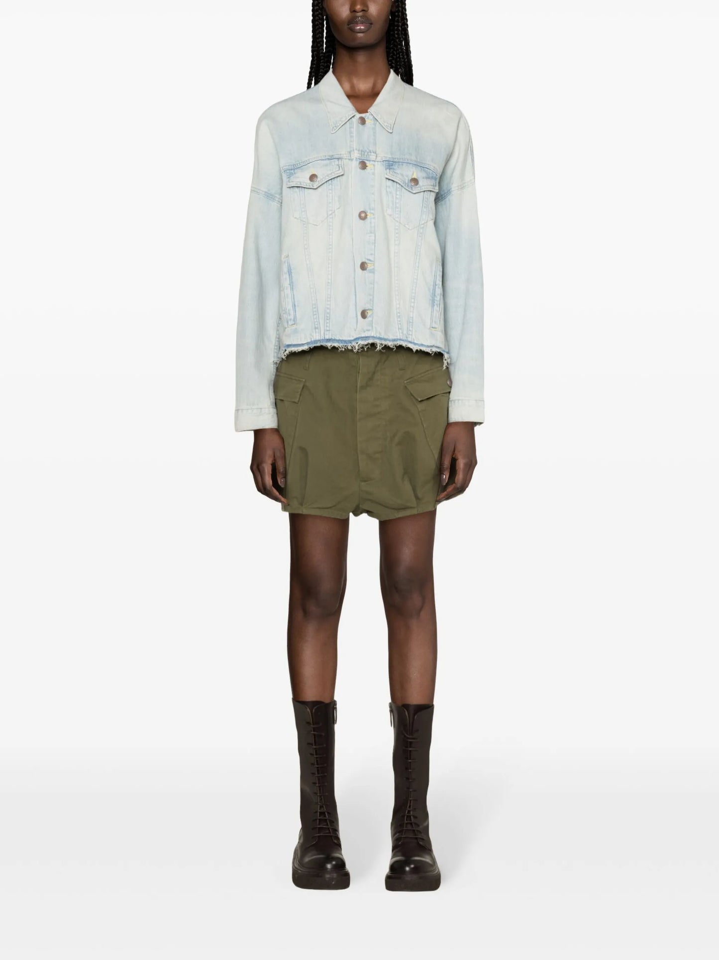 Bubble cargo shorts