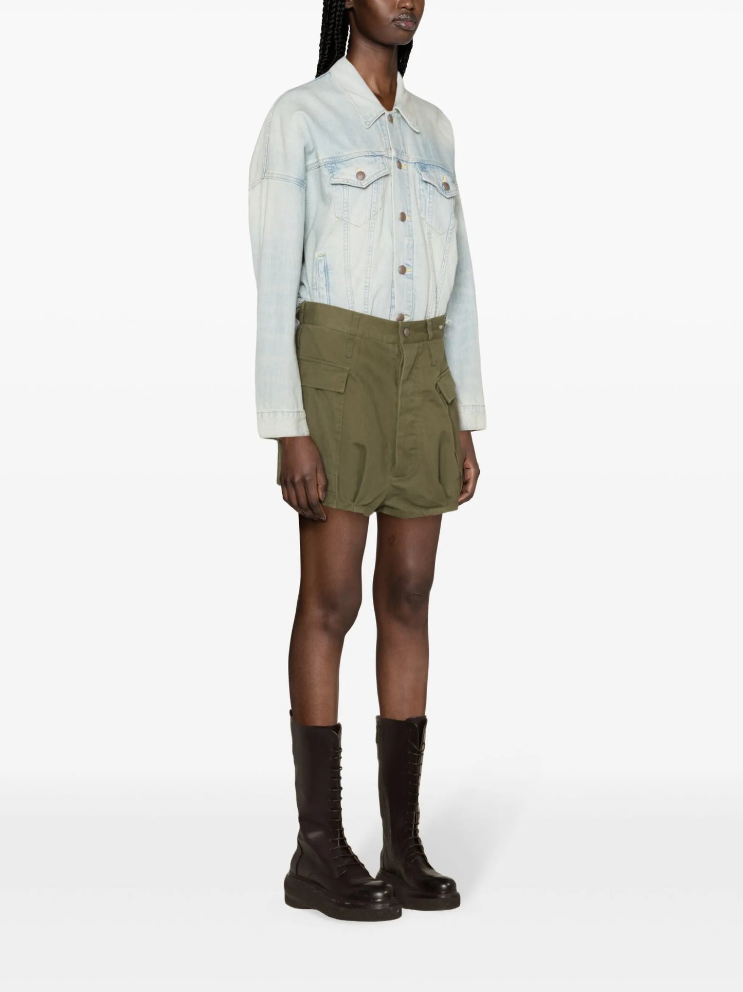 Bubble cargo shorts