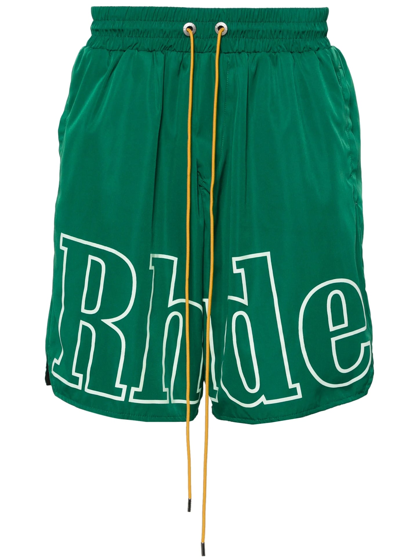 logo-print track shorts