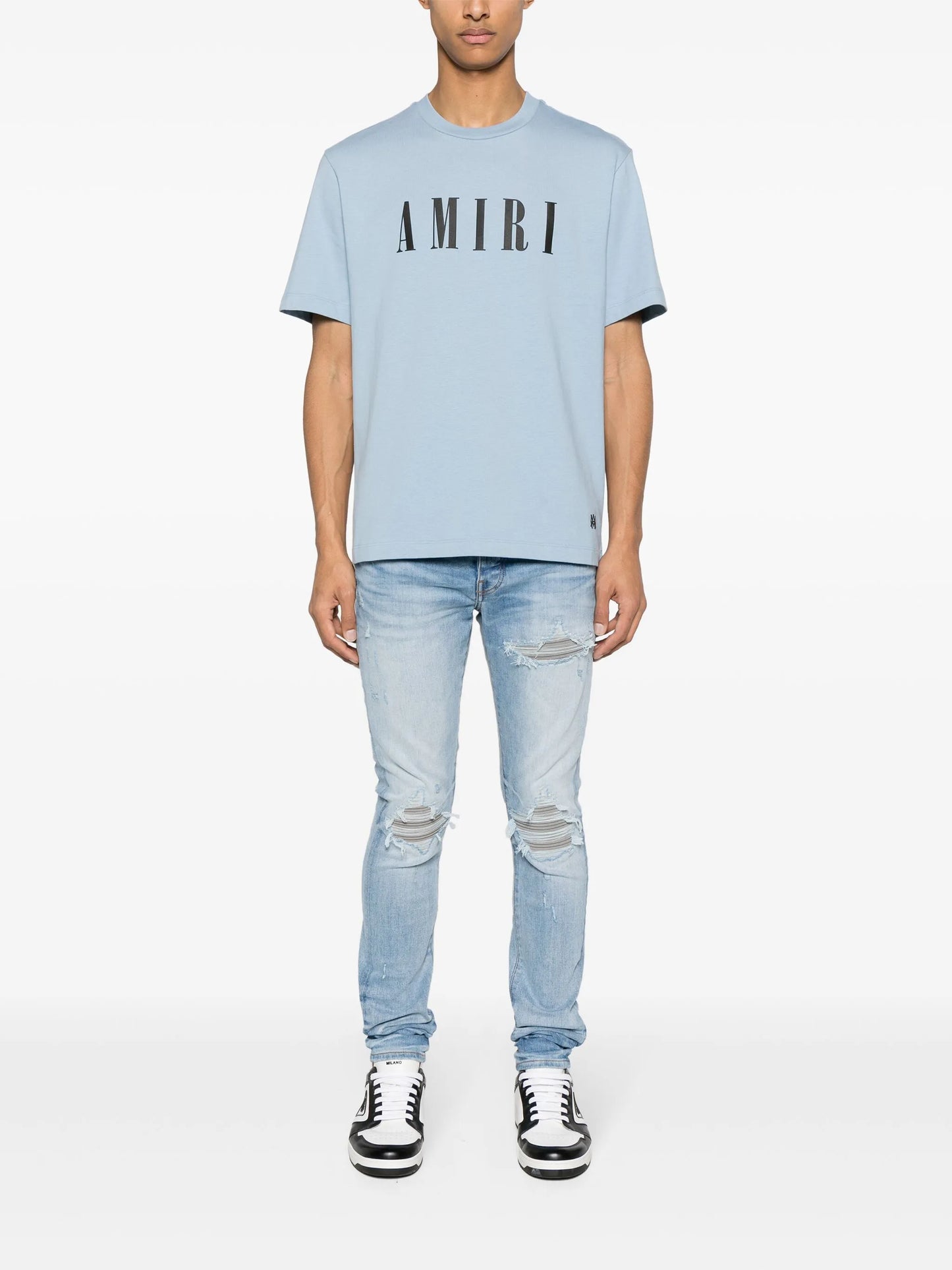 logo-print cotton T-shirt