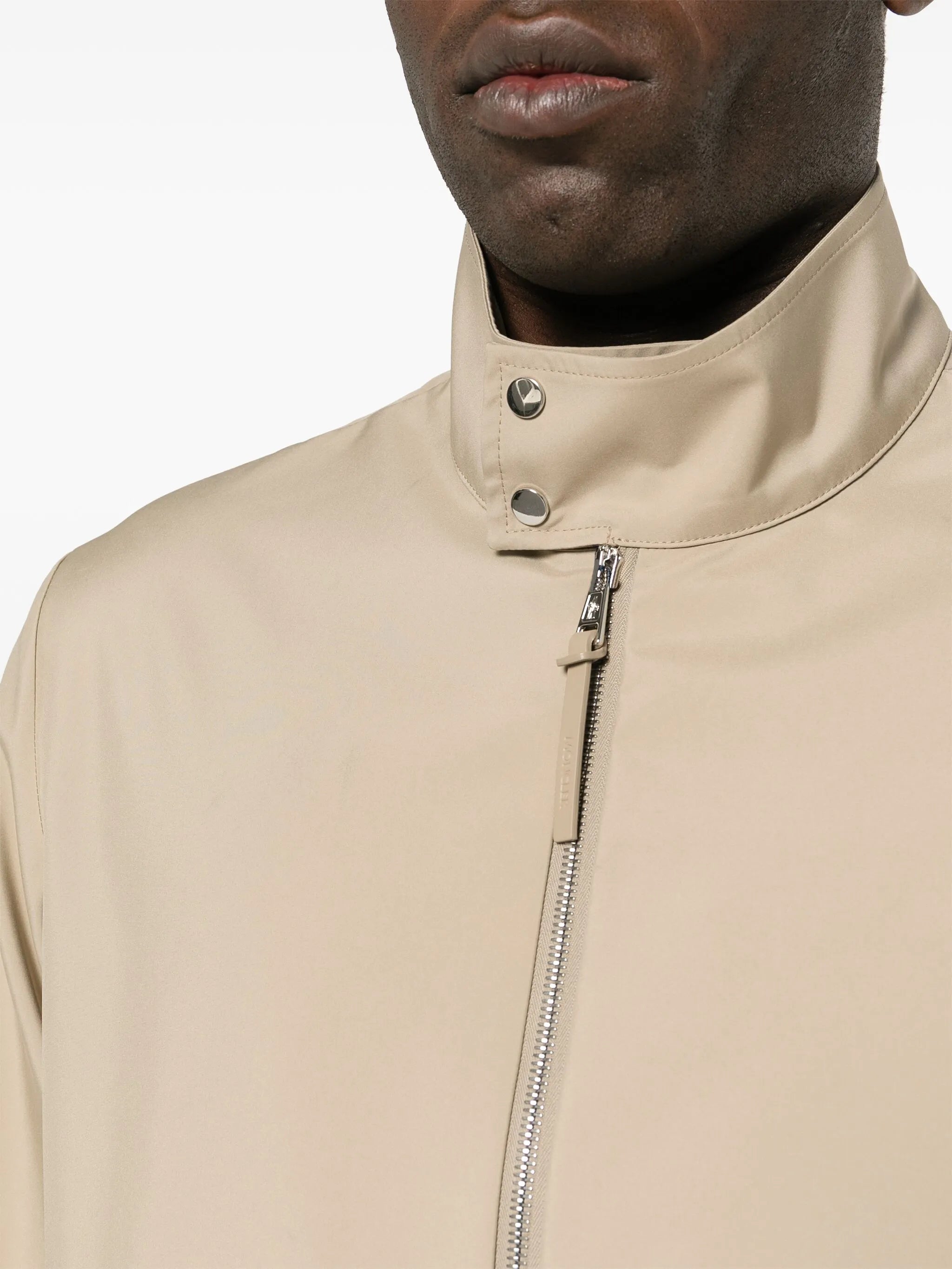 Chaberton appliqué-logo jacket