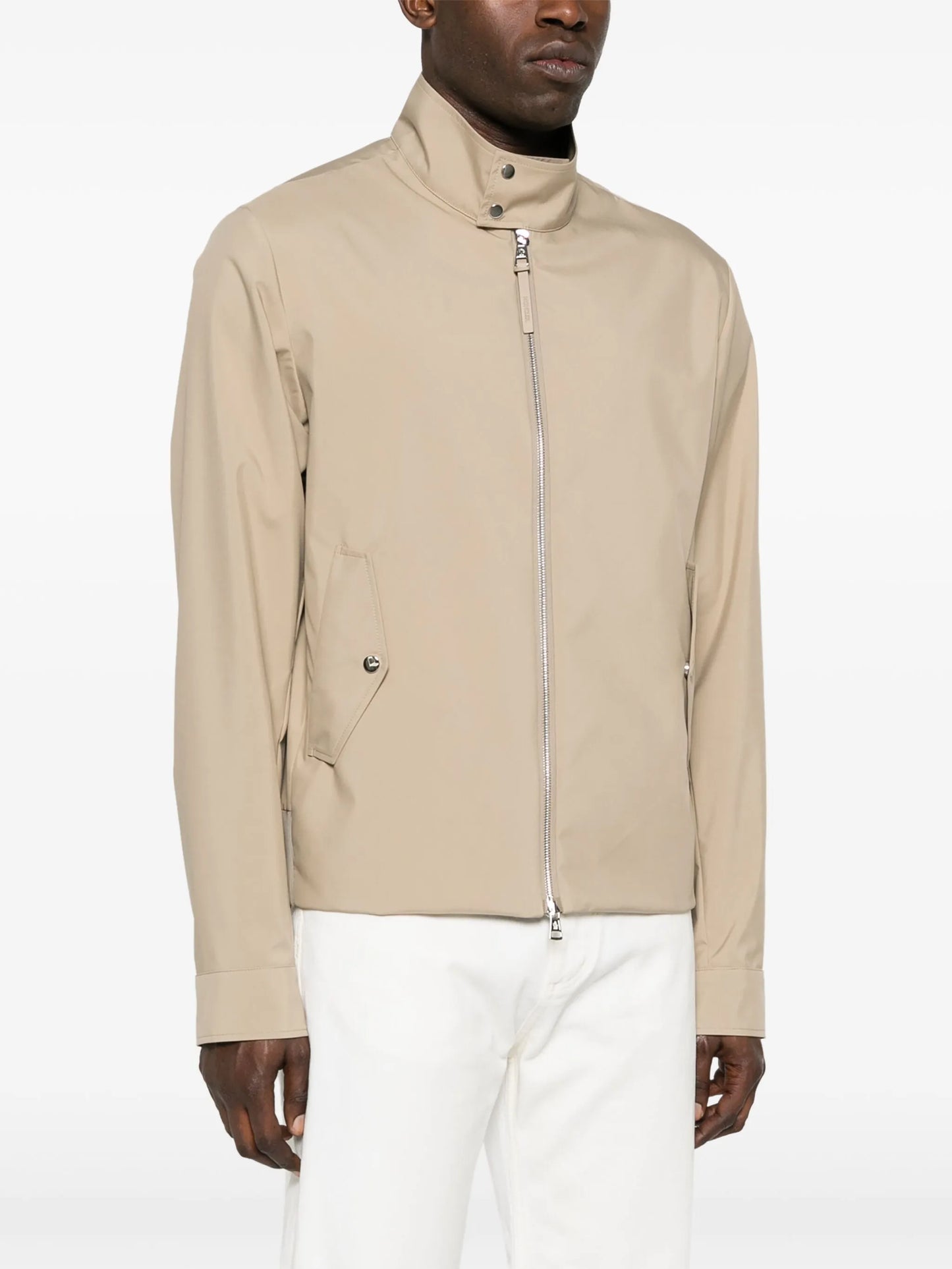 Chaberton appliqué-logo jacket
