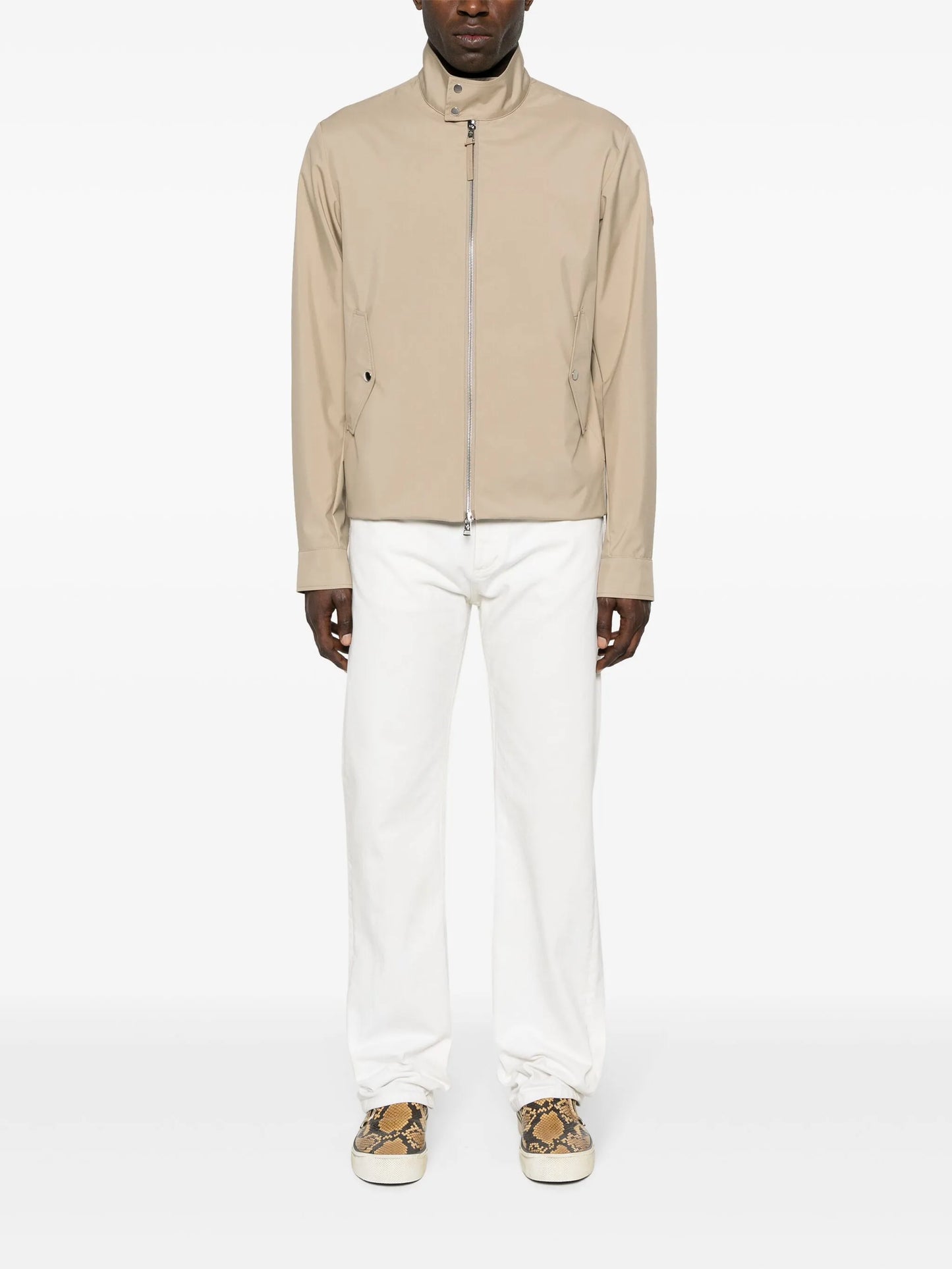 Chaberton appliqué-logo jacket