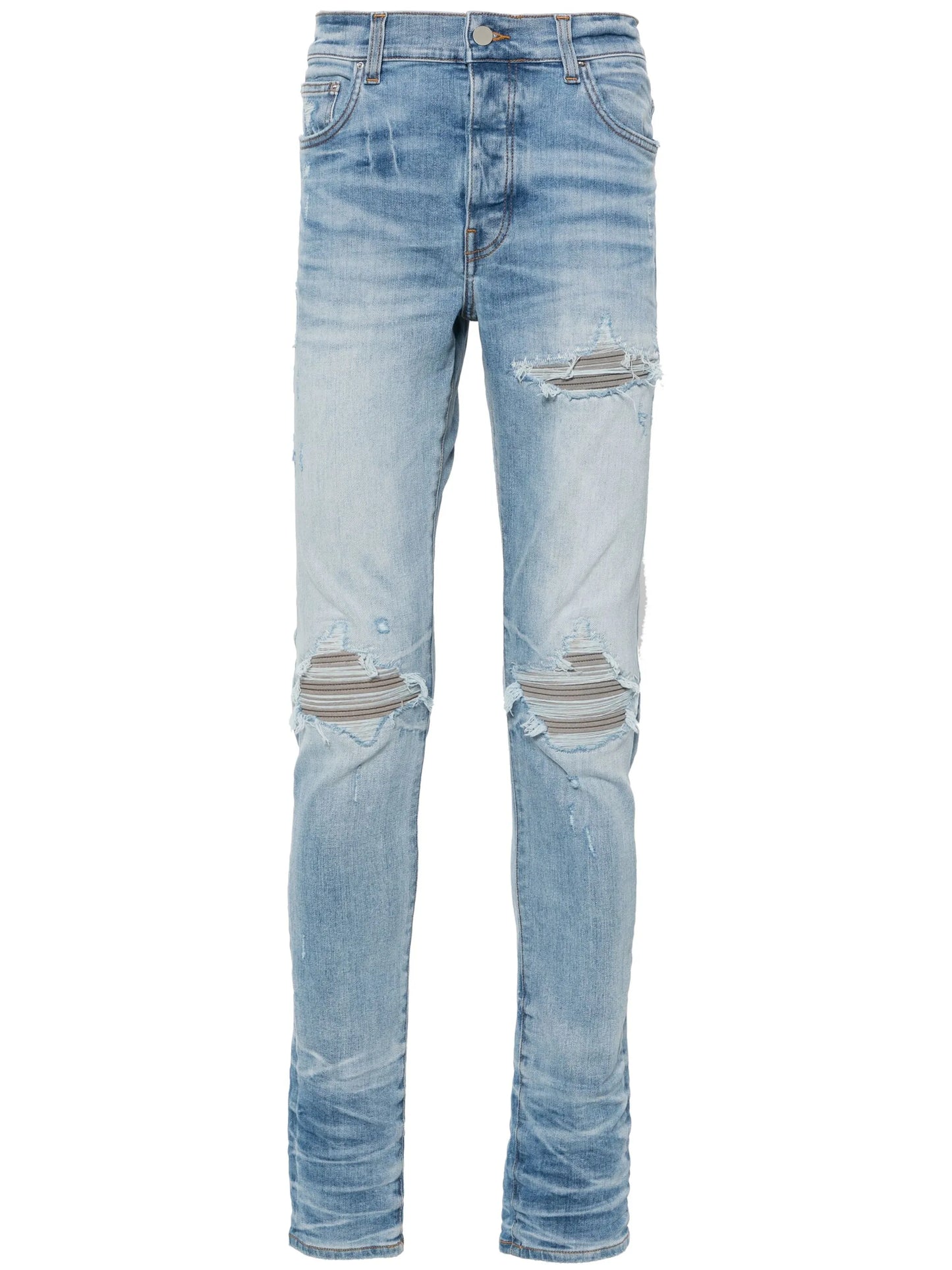 MX1 mid-rise straight-leg jeans