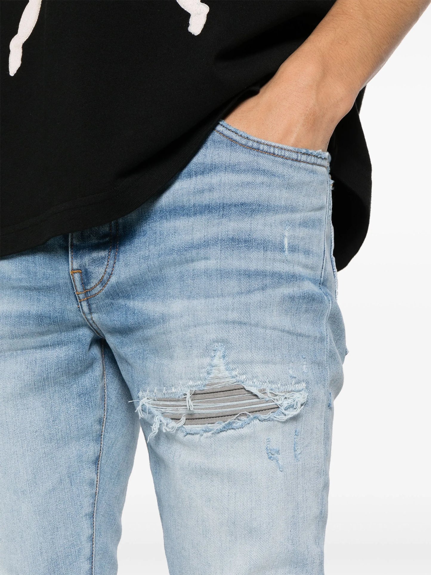 MX1 mid-rise straight-leg jeans