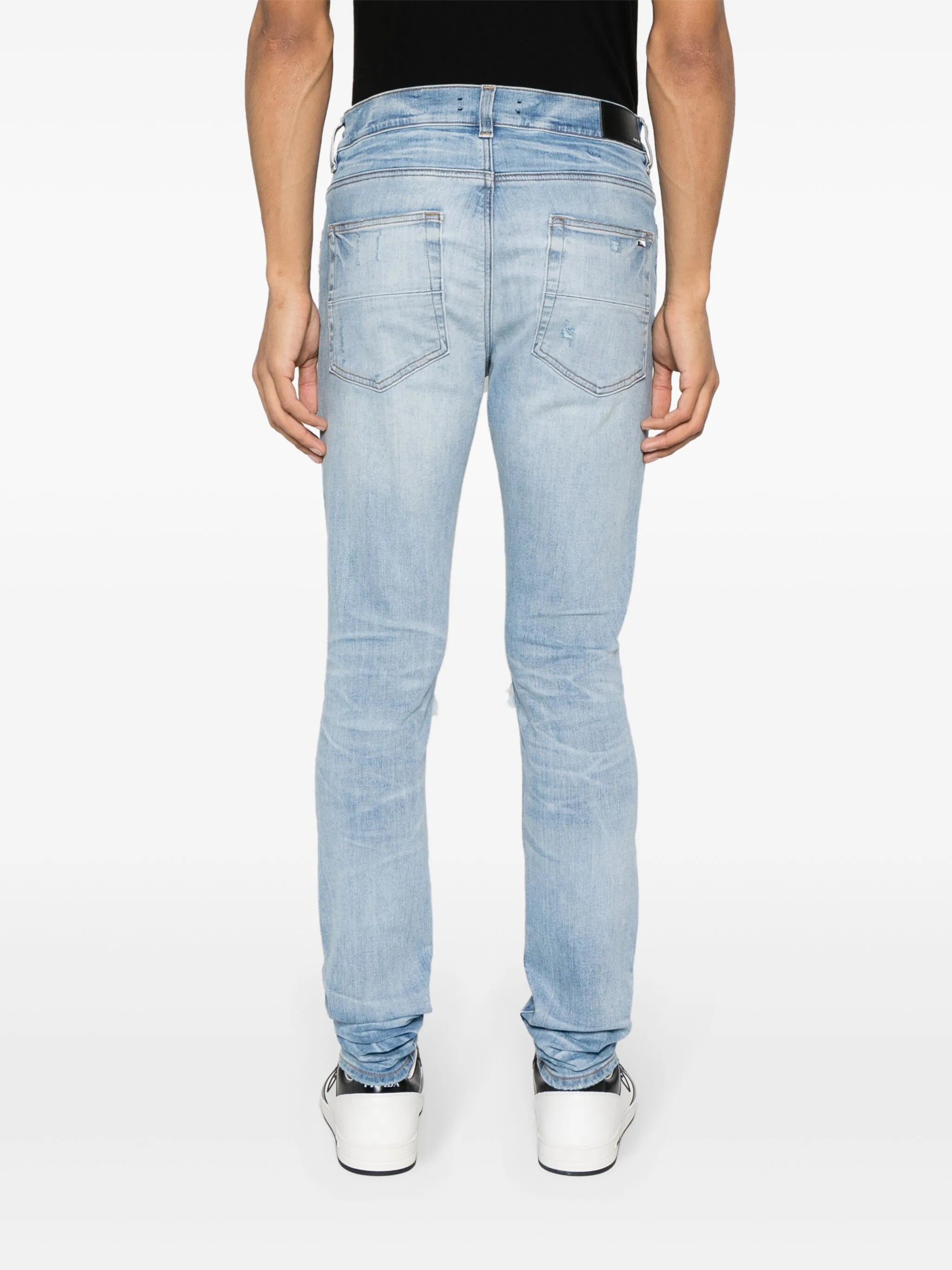 MX1 mid-rise straight-leg jeans