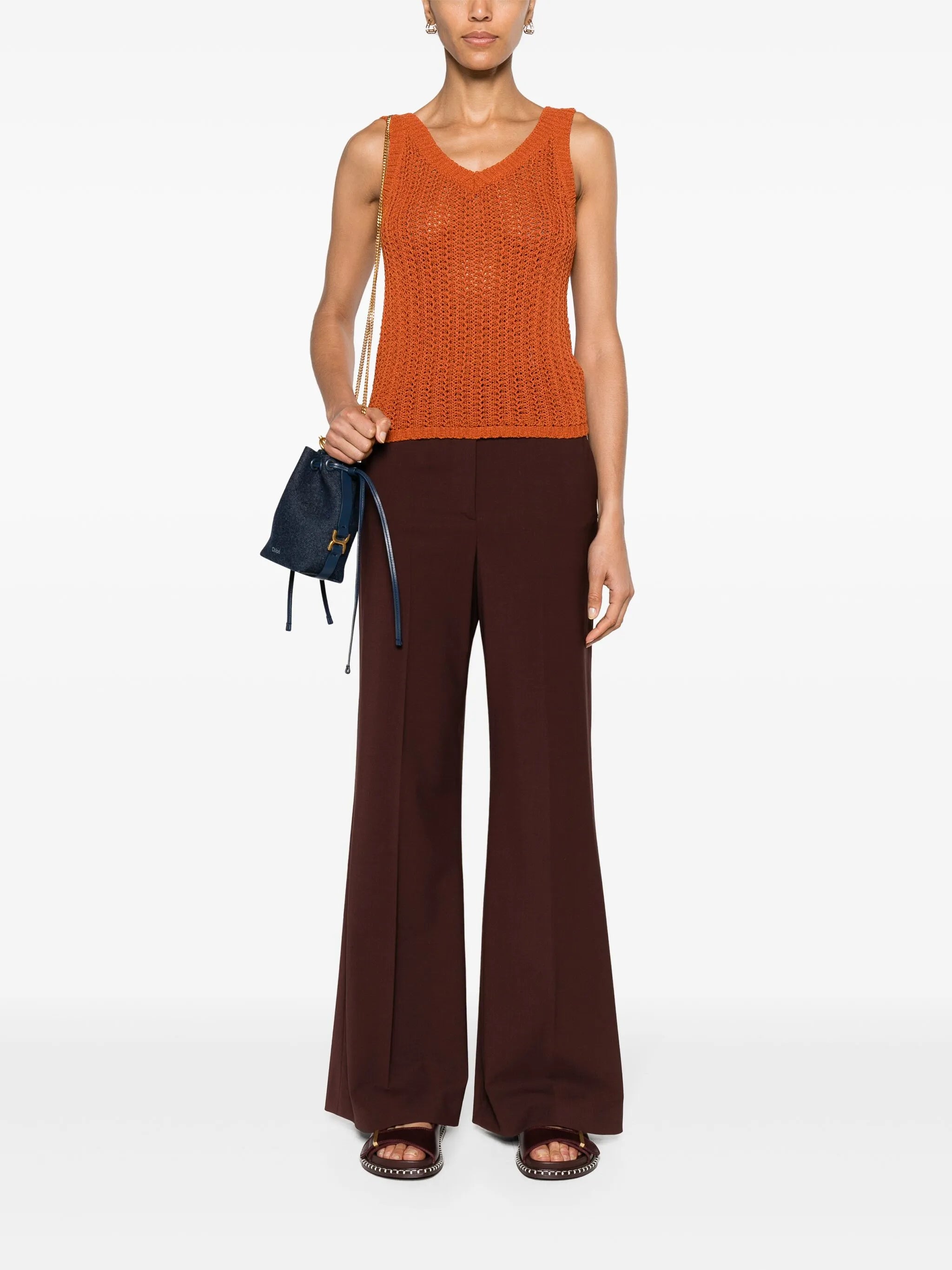 knitted tank top