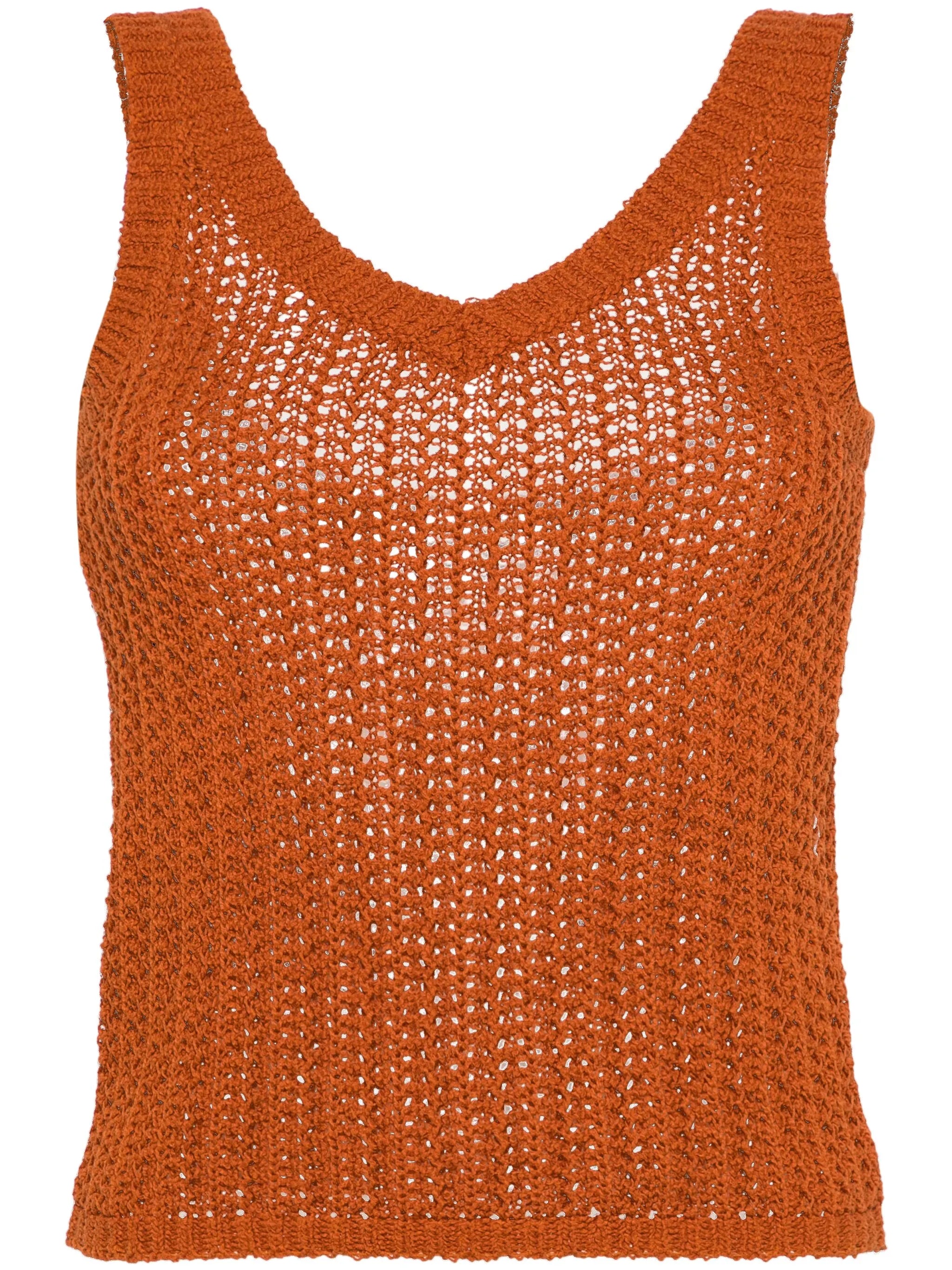 knitted tank top
