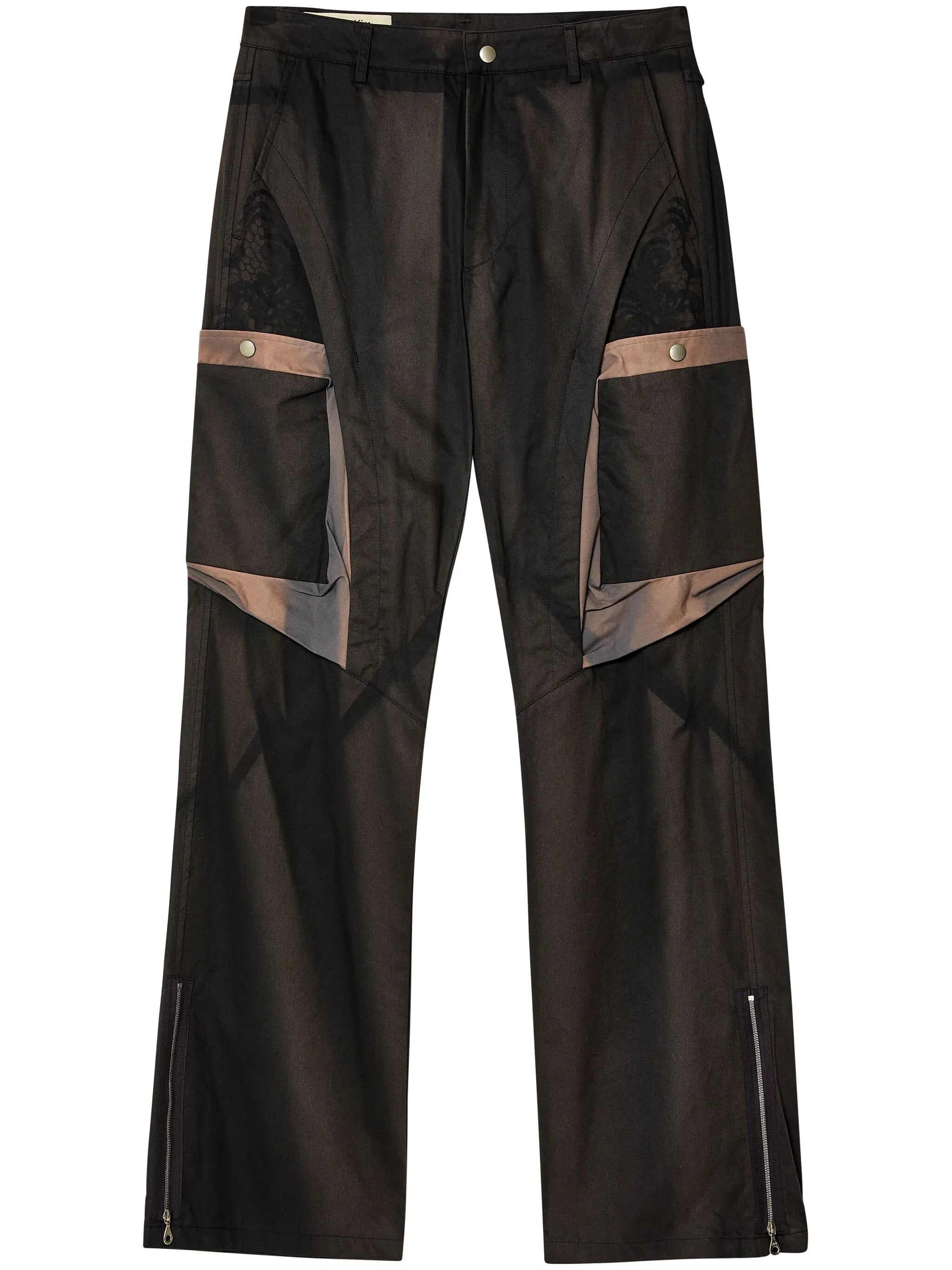 cargo style cotton trousers