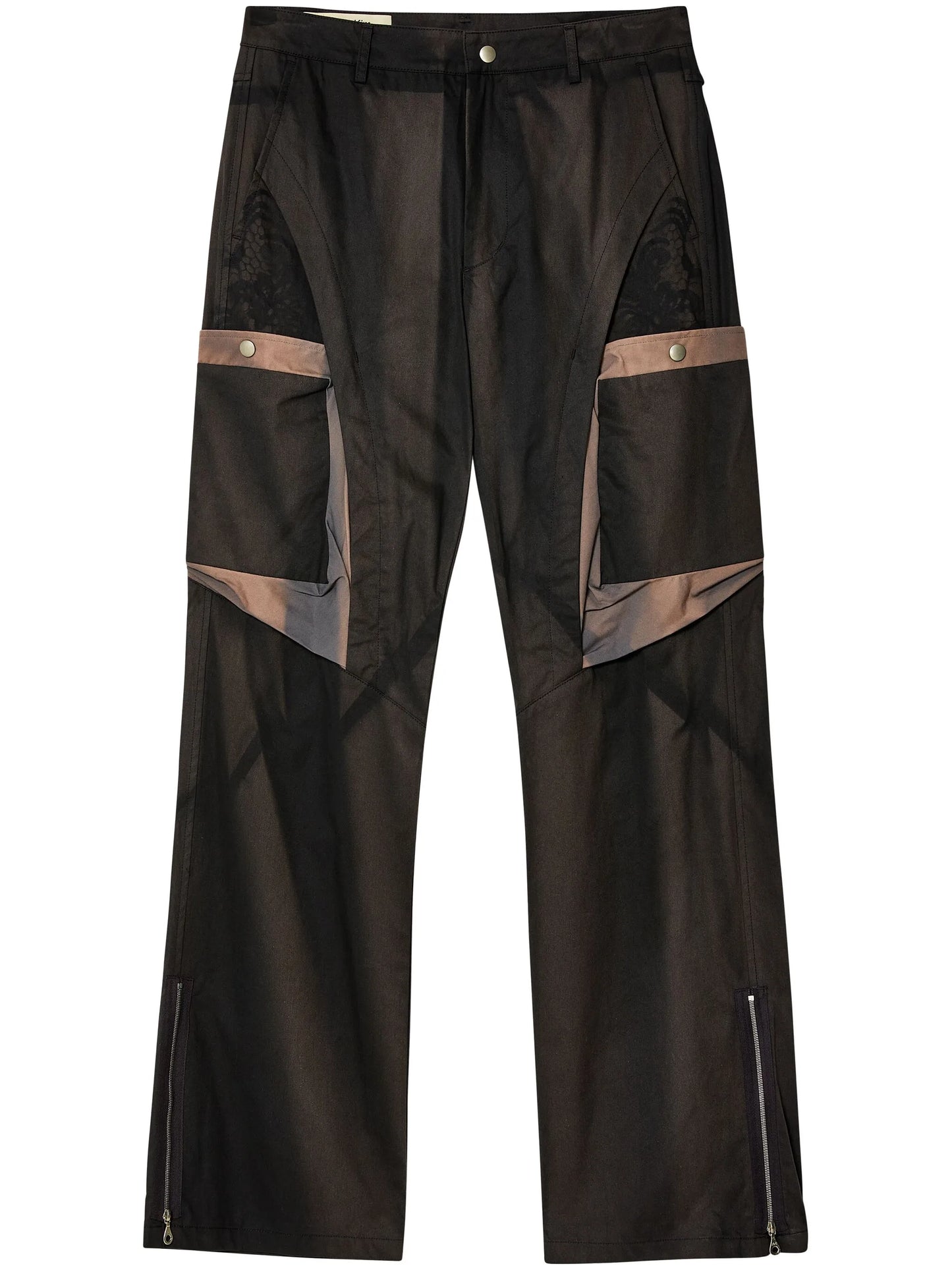 cargo style cotton trousers