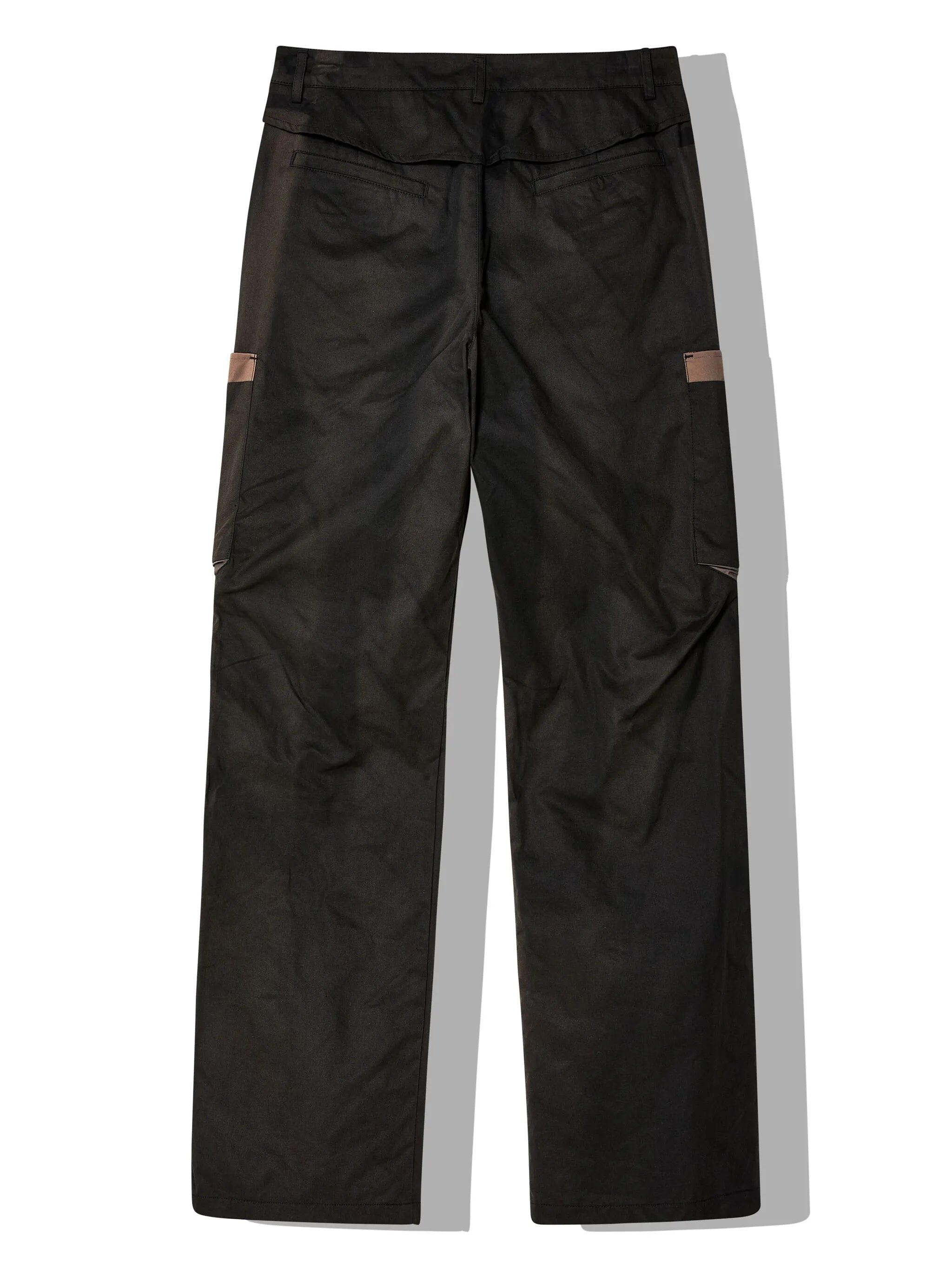 cargo style cotton trousers