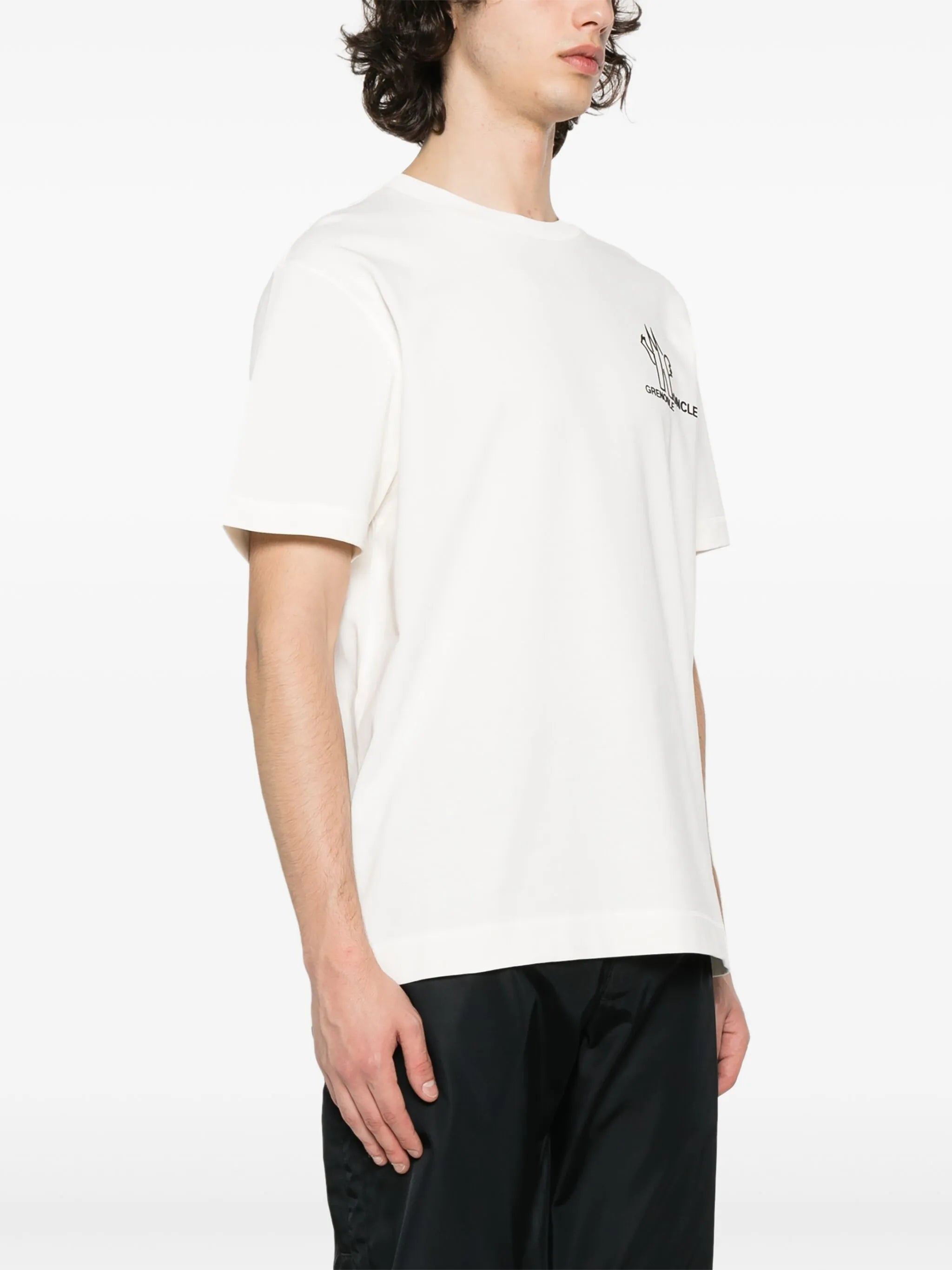 logo-print cotton T-shirt