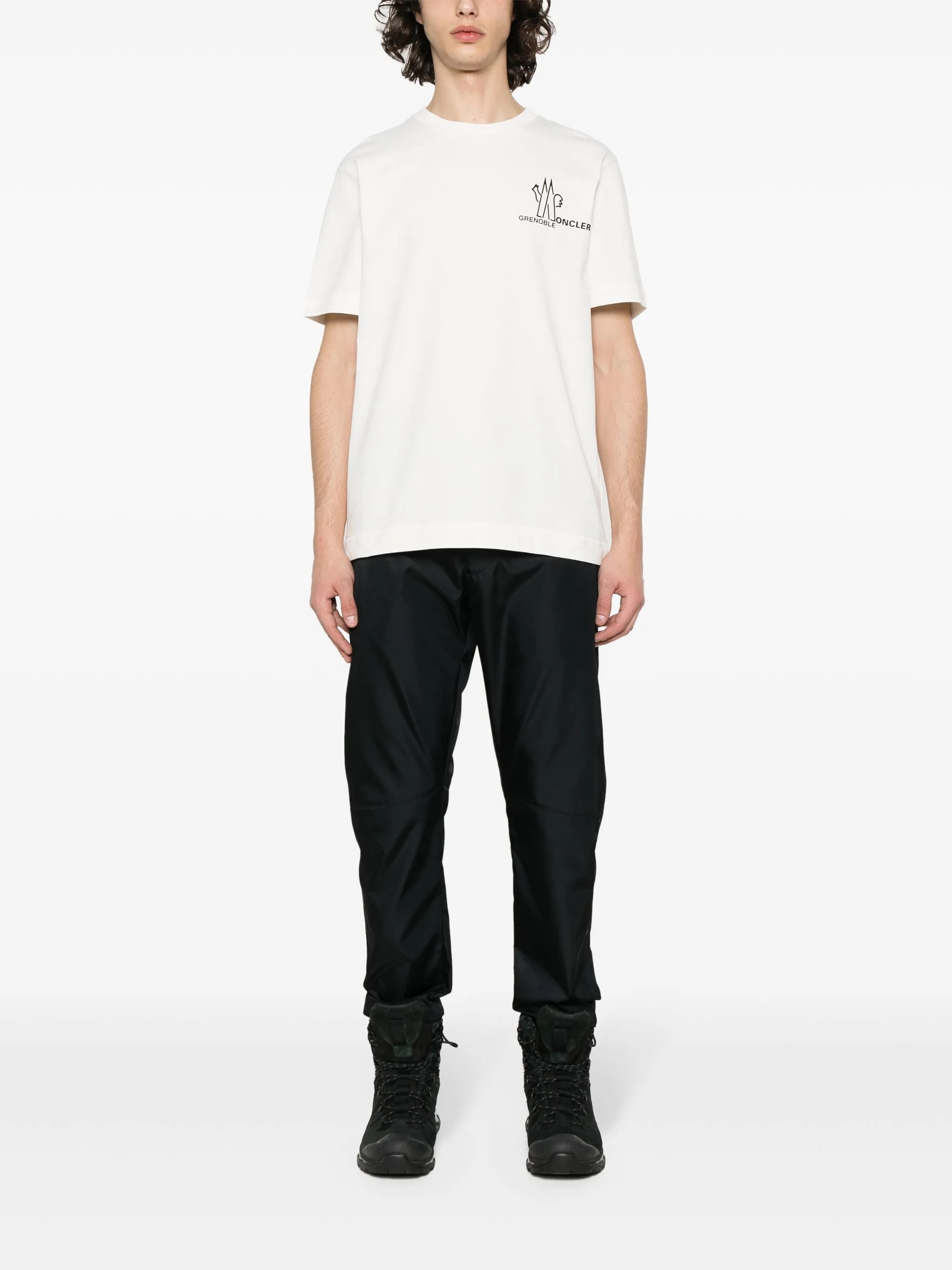 logo-print cotton T-shirt