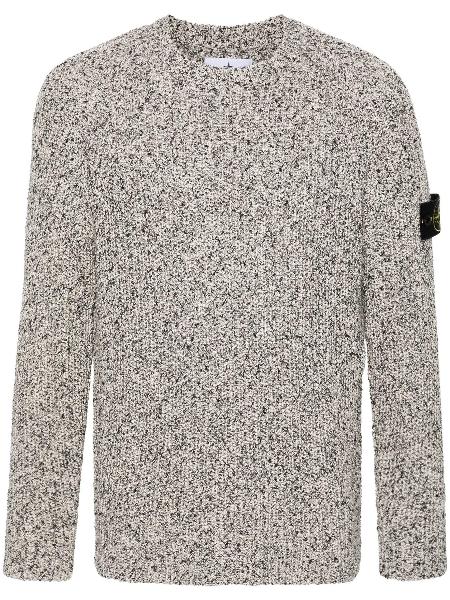 Compass-badge mélange jumper