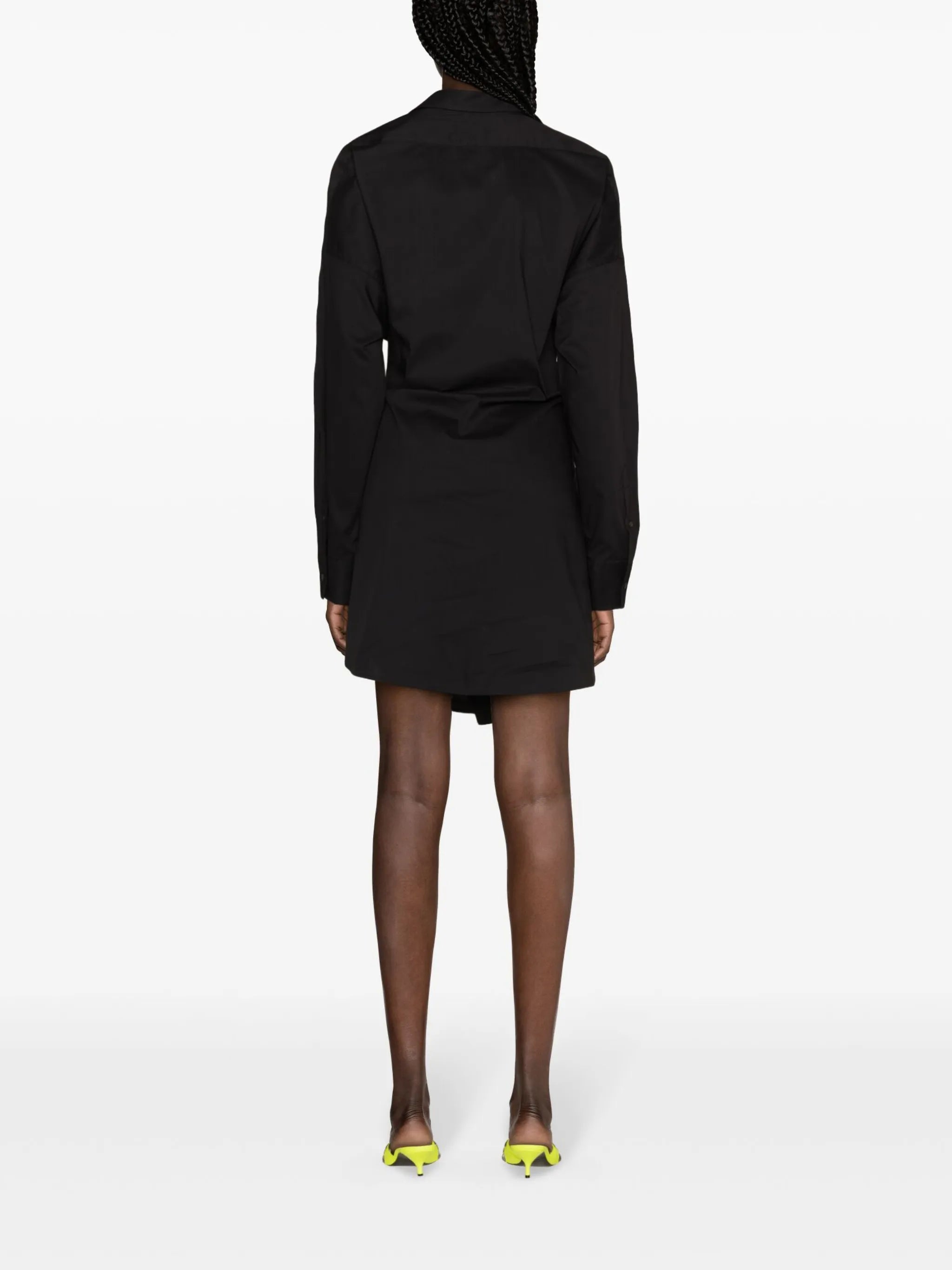 D-Sizen-N1 poplin shirt dress
