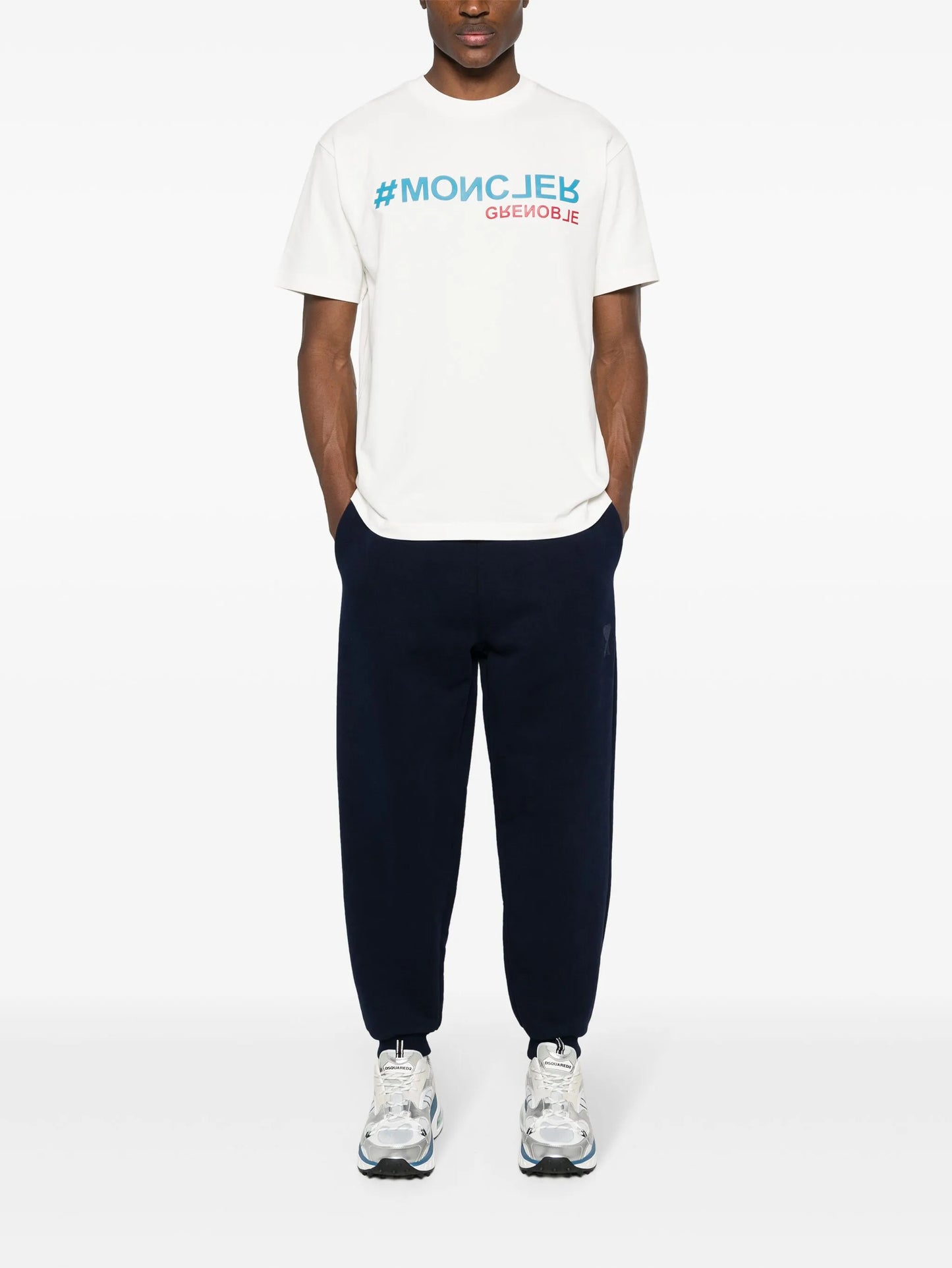 logo-appliqué cotton T-shirt