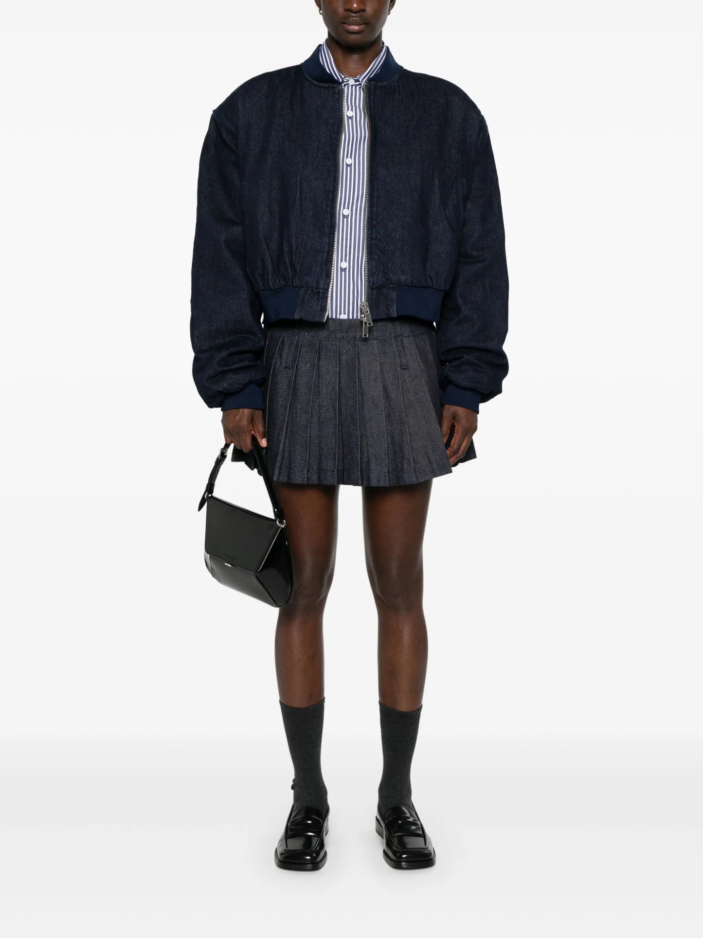 Blake pleated miniskirt