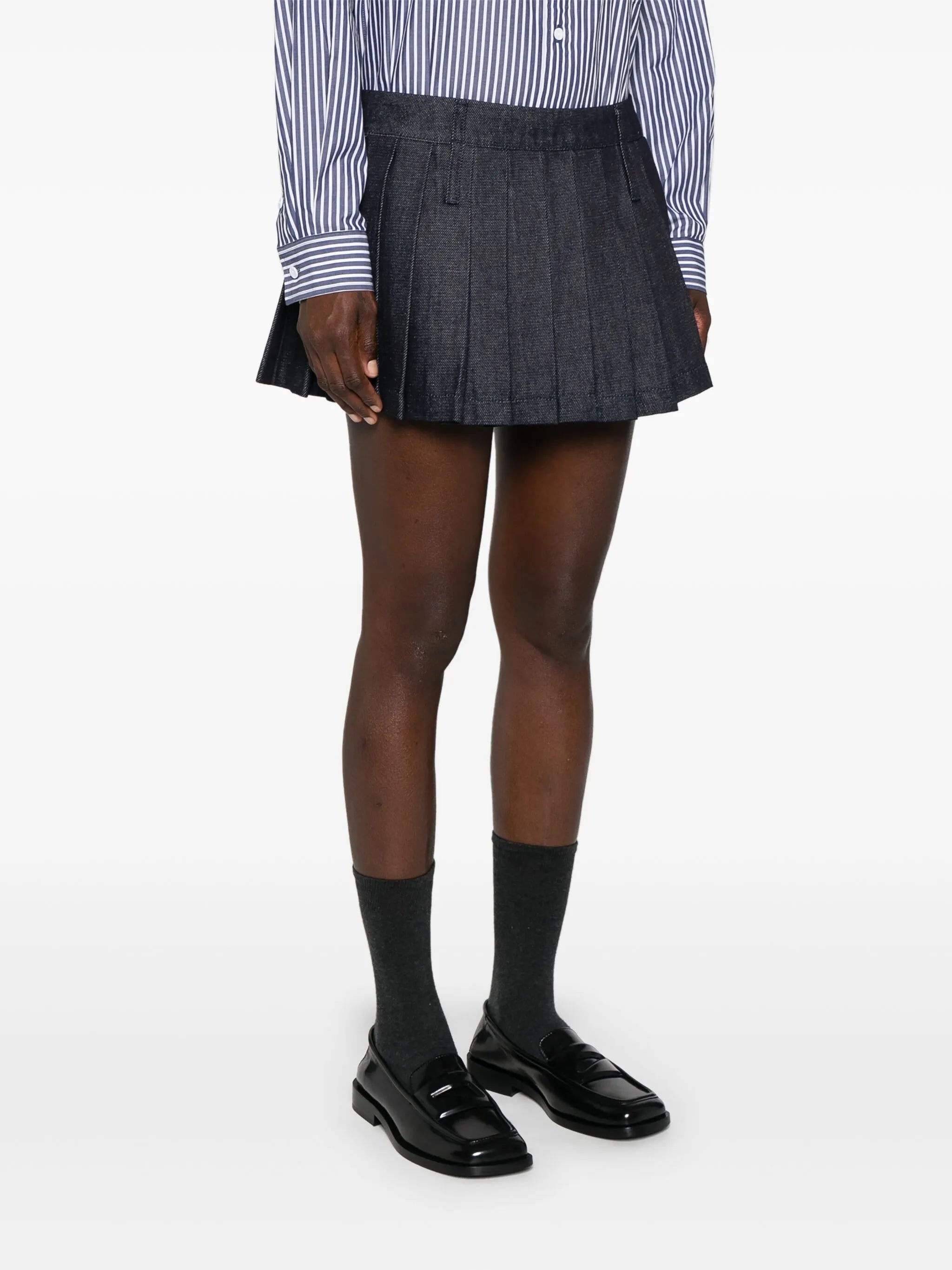 Blake pleated miniskirt