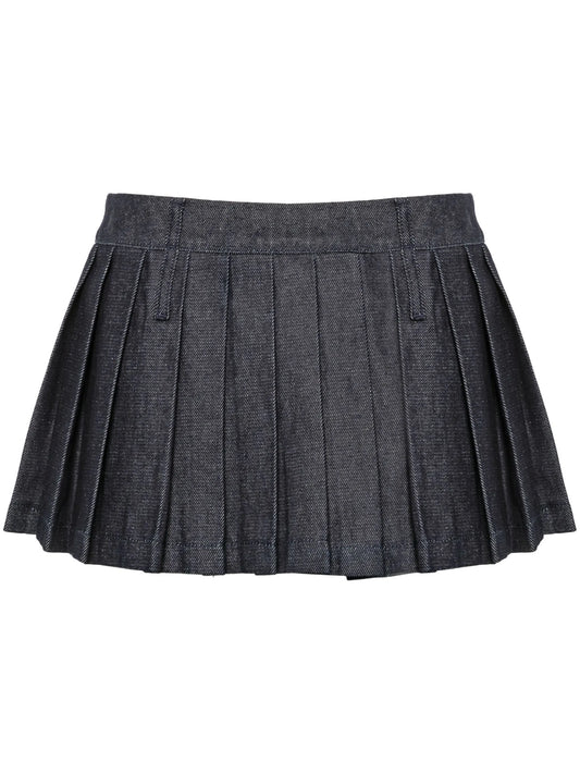 Blake pleated miniskirt