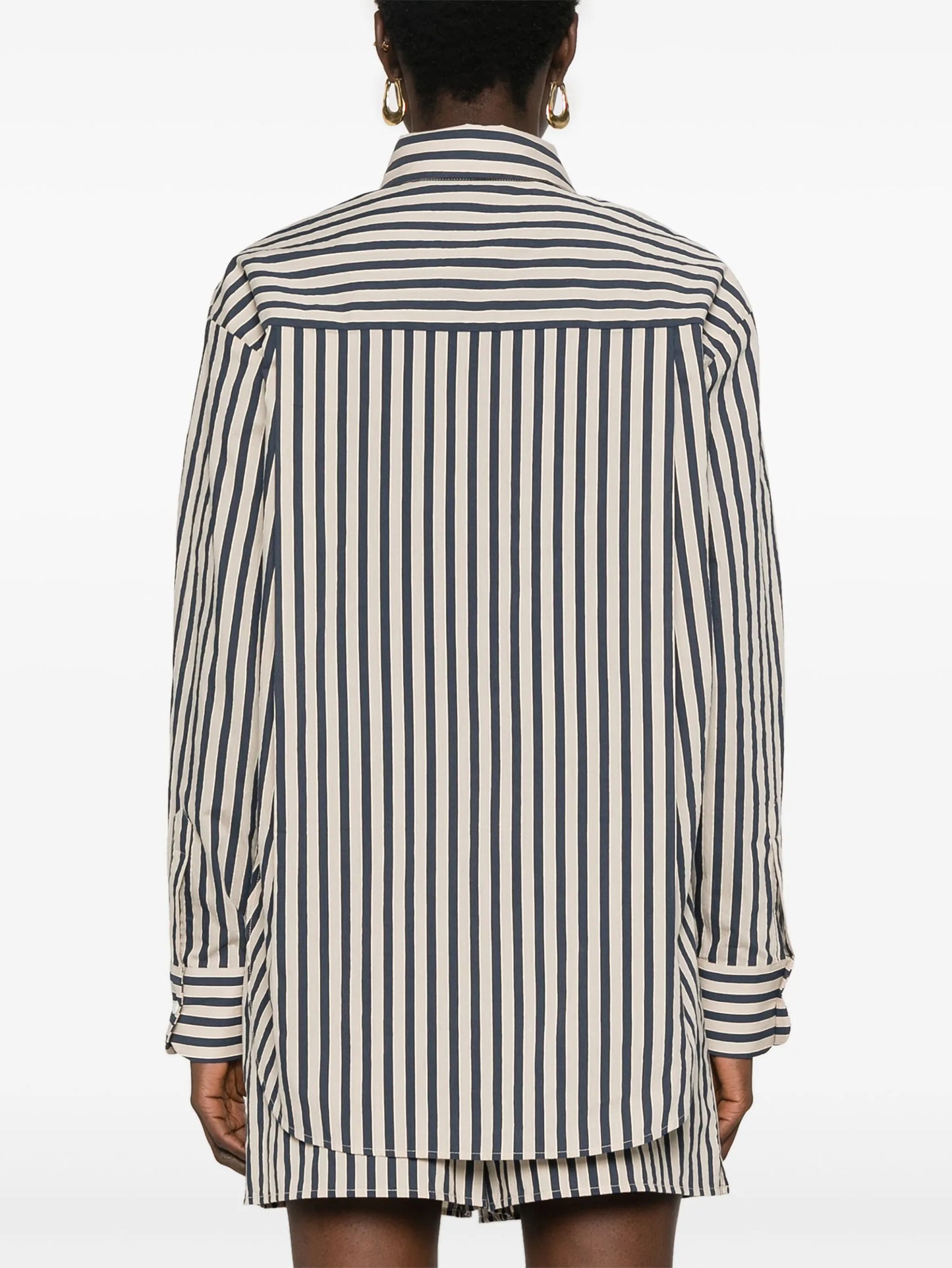 Lui textured-finish shirt
