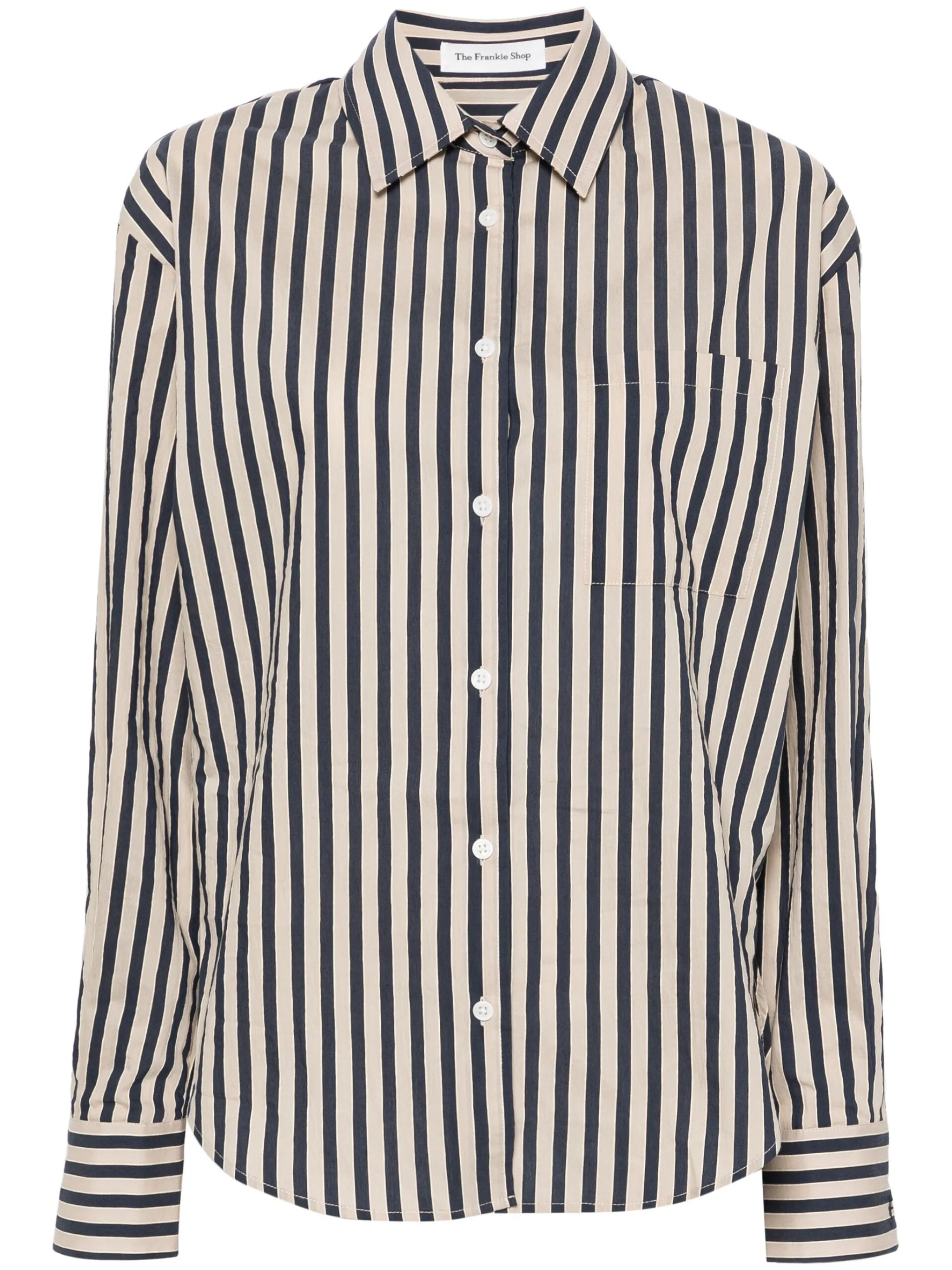 Lui textured-finish shirt