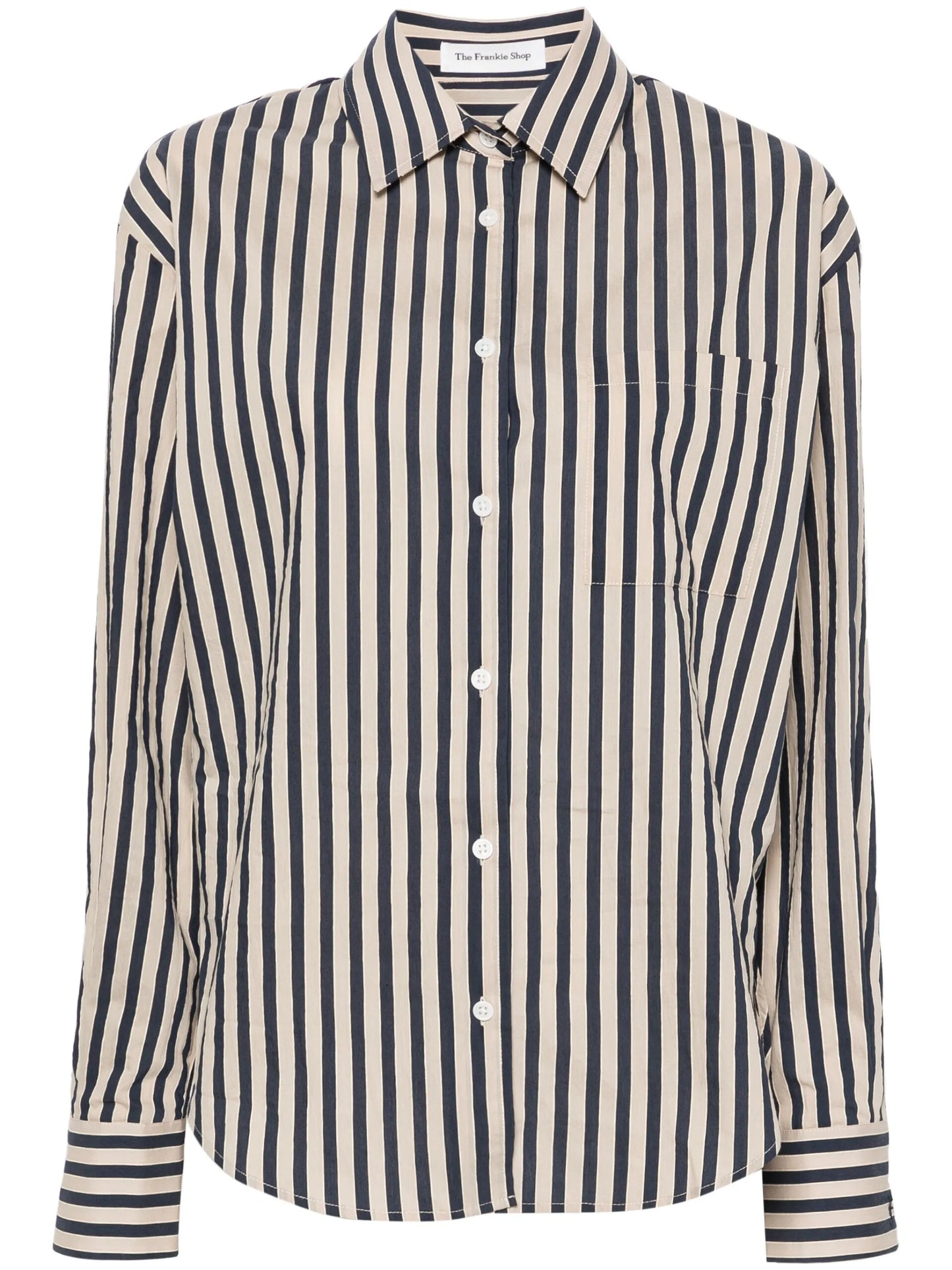 Lui textured-finish shirt