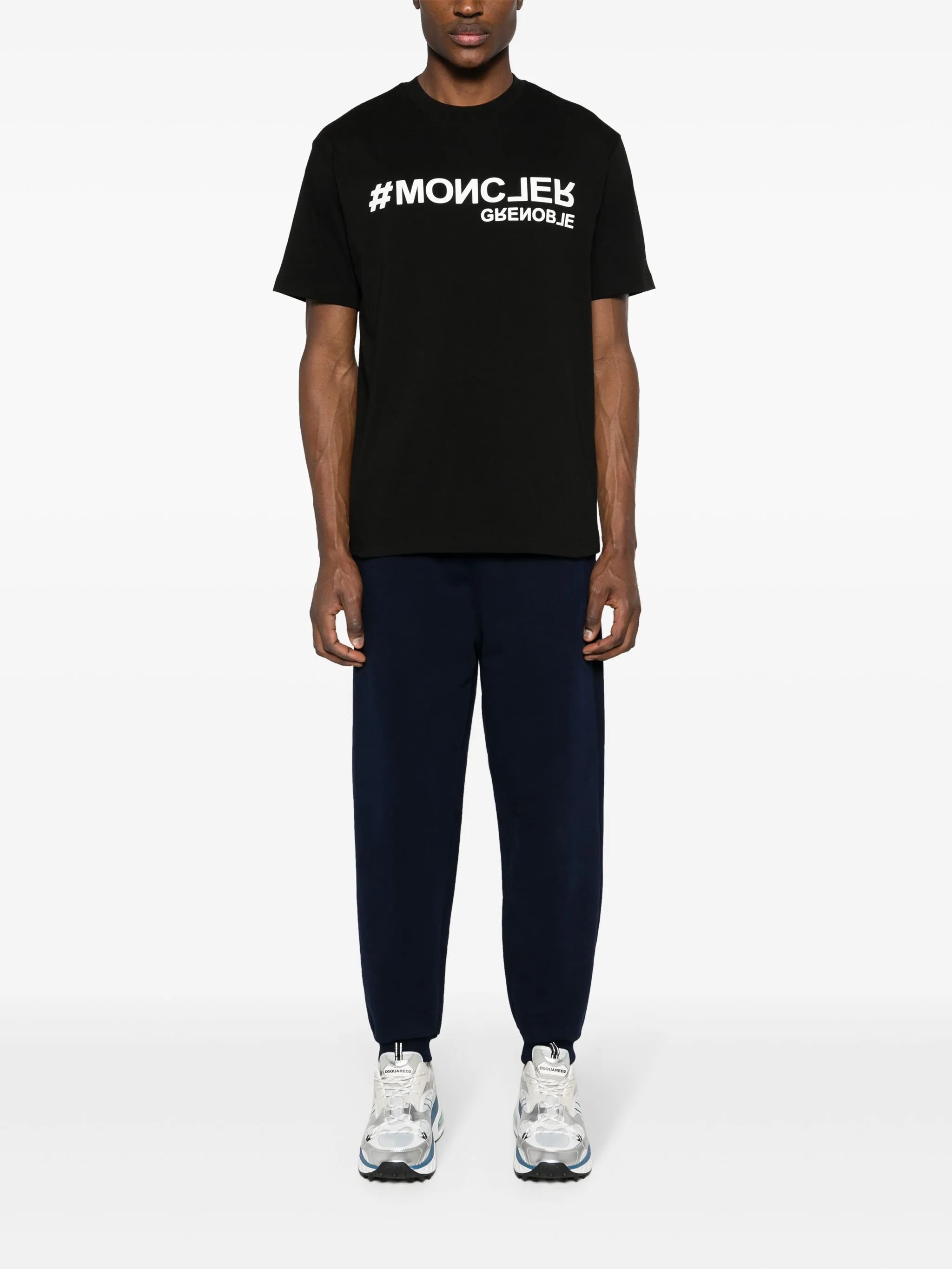 logo-appliqué cotton T-shirt