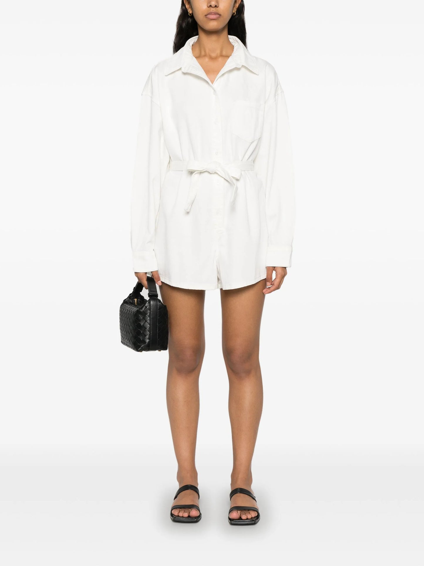 Wren denim playsuit