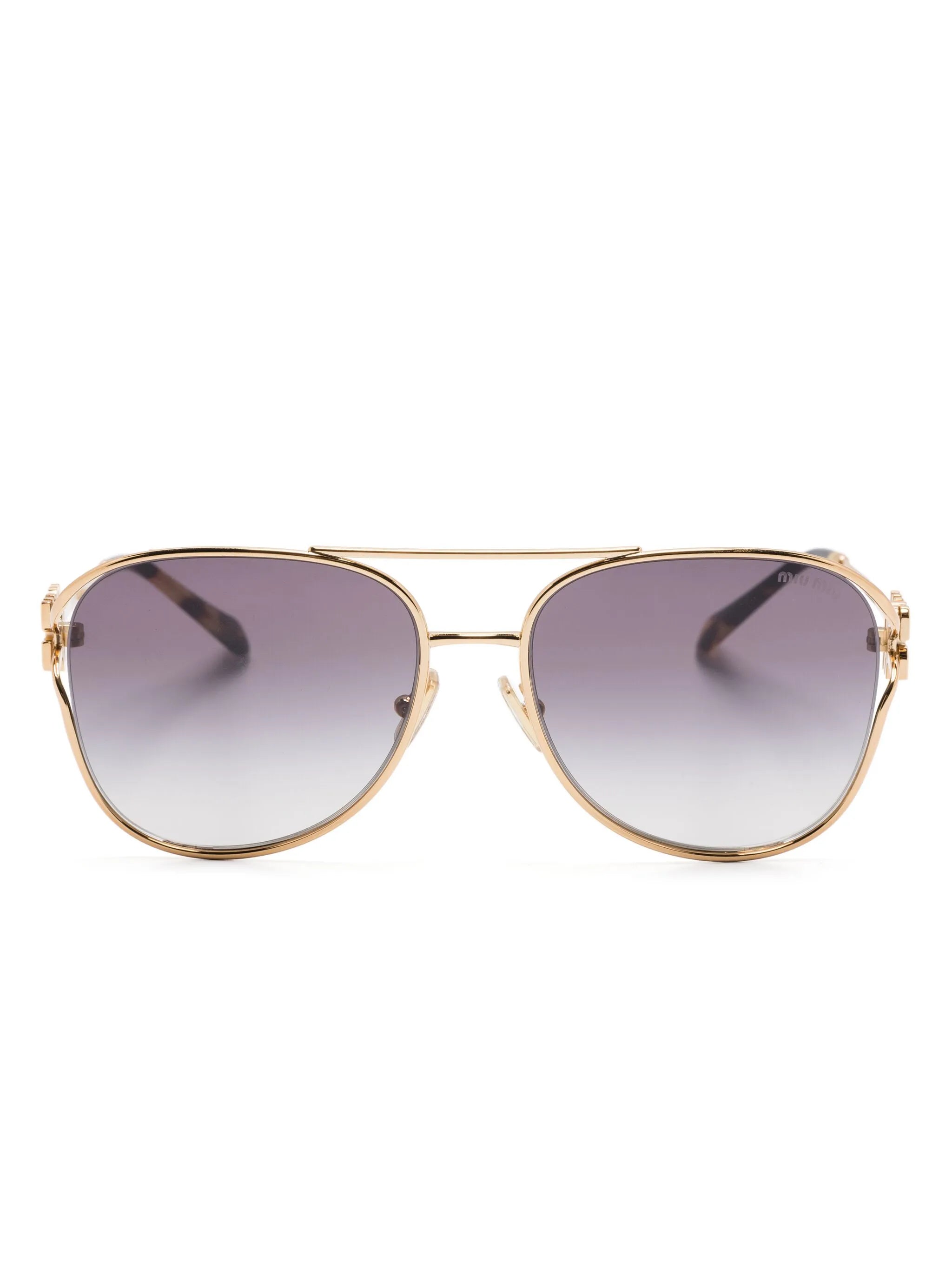 pilot-frame sunglasses