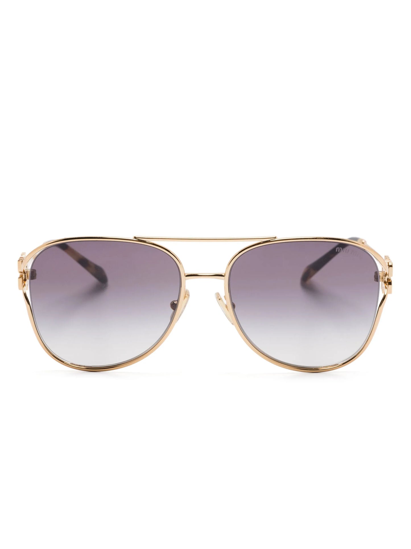 pilot-frame sunglasses