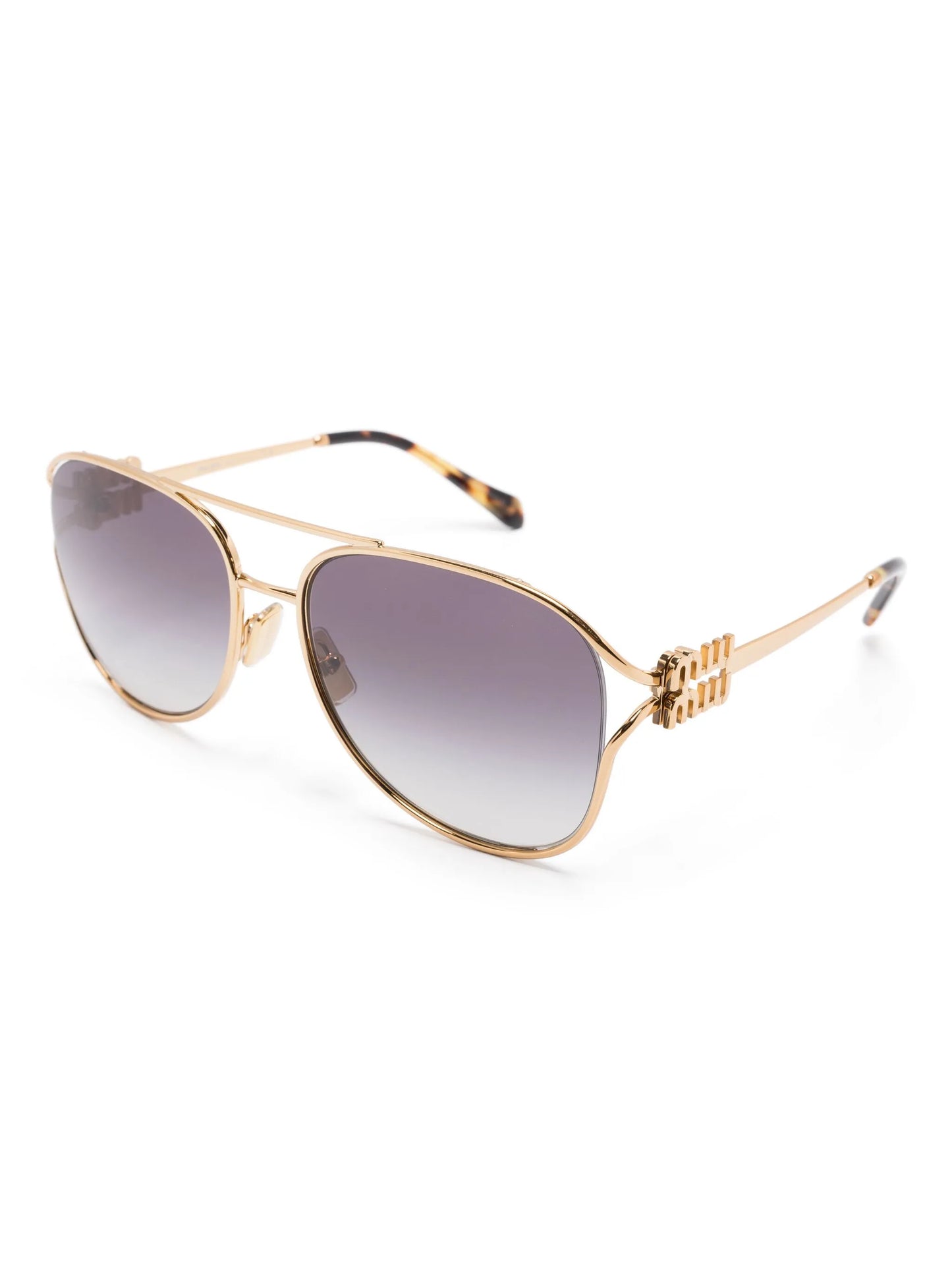 pilot-frame sunglasses