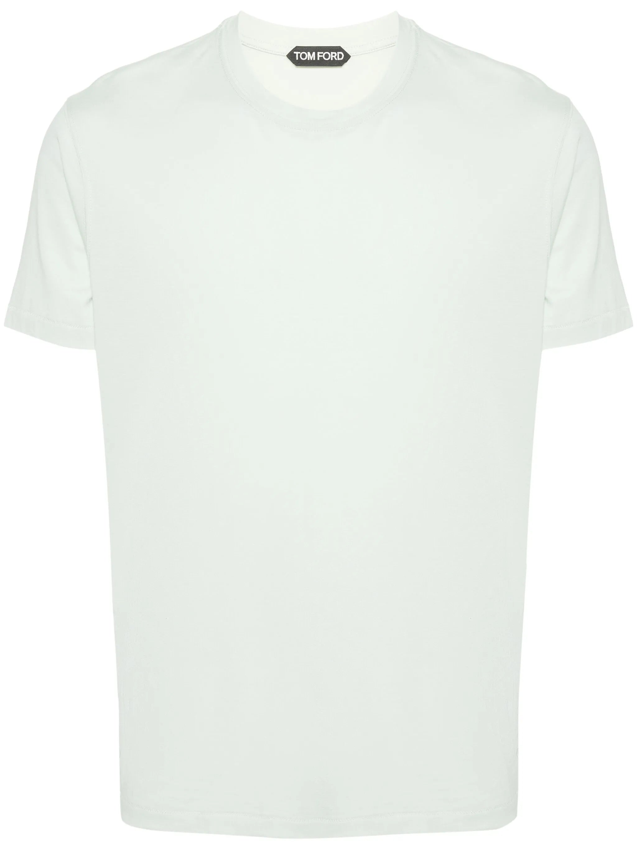 logo-embroidered T-shirt