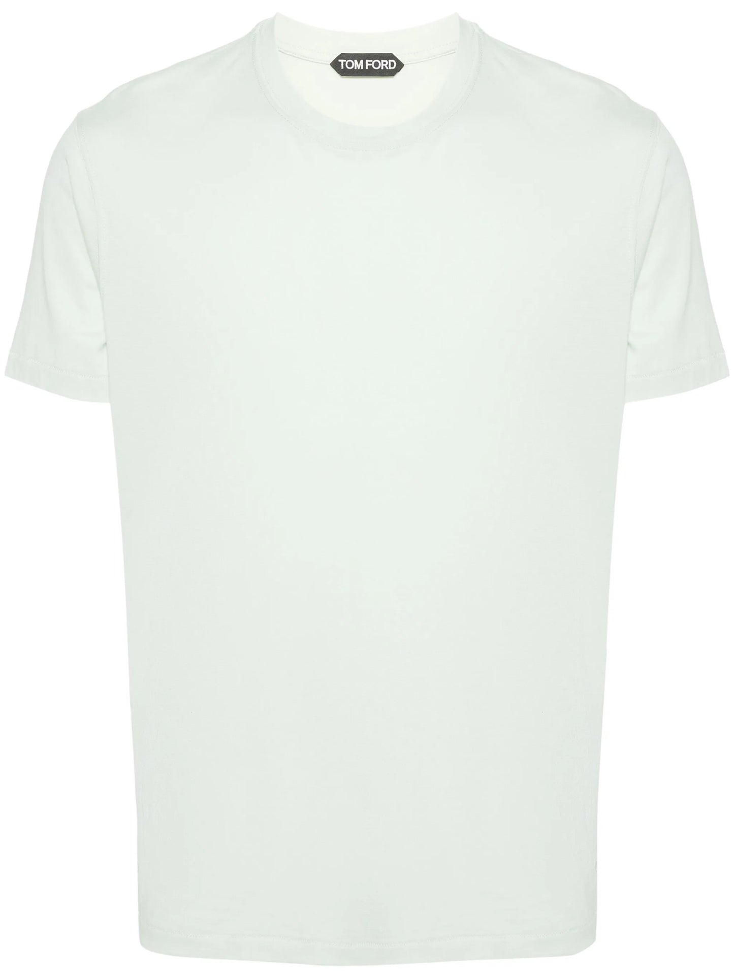 logo-embroidered T-shirt