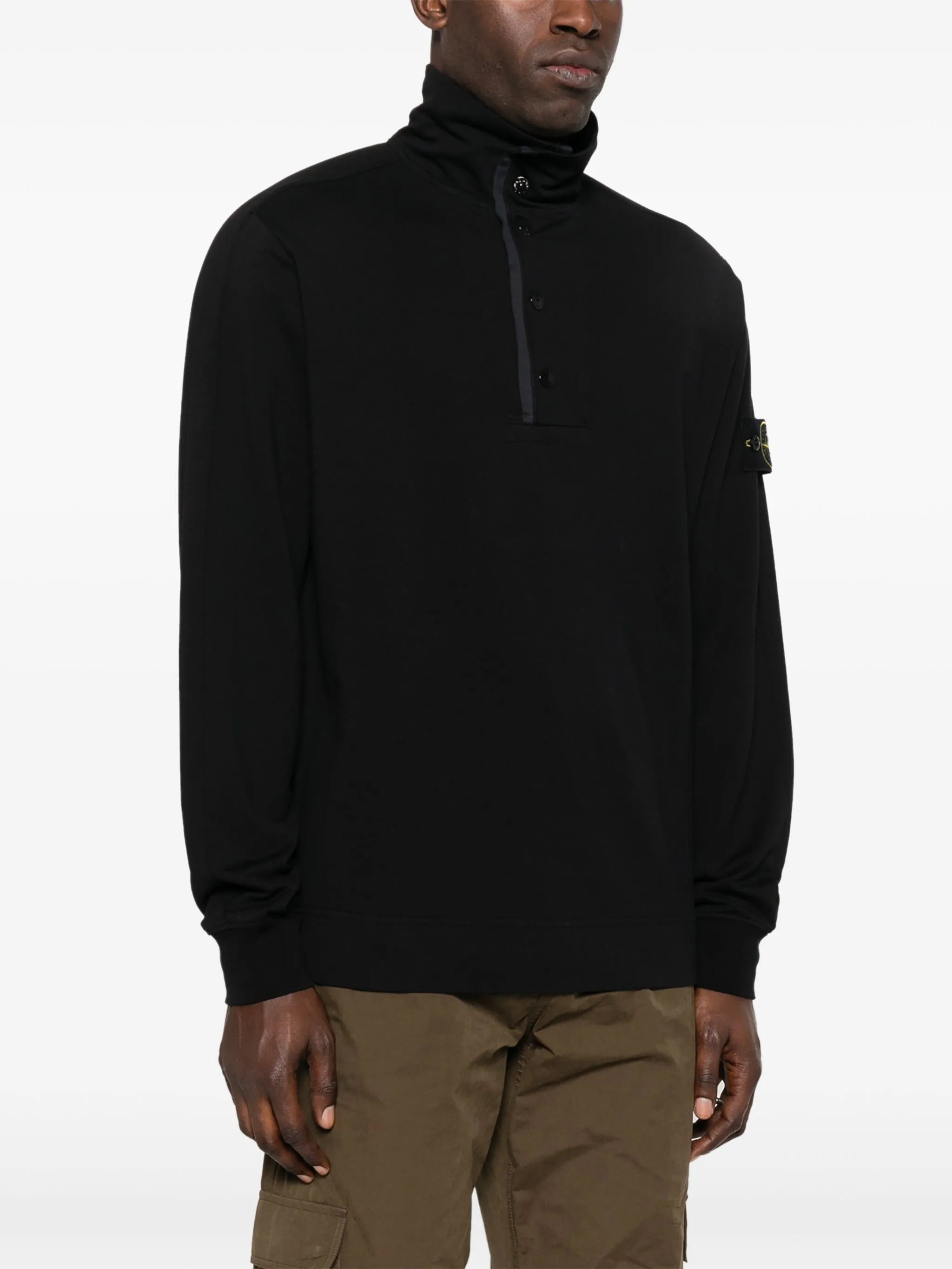 Compass cotton polo shirt