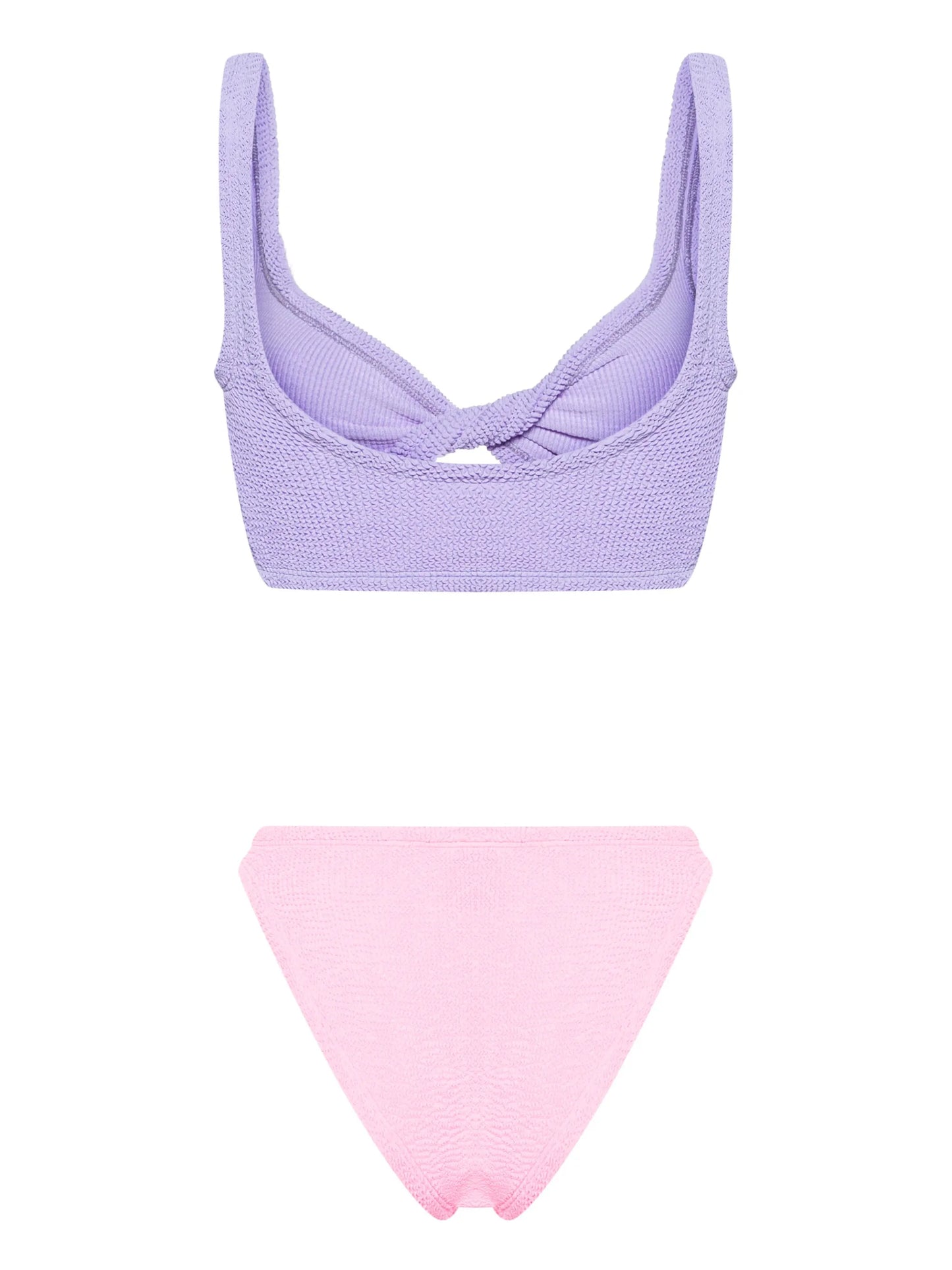 Duo Juno wrinkled-effect bikini