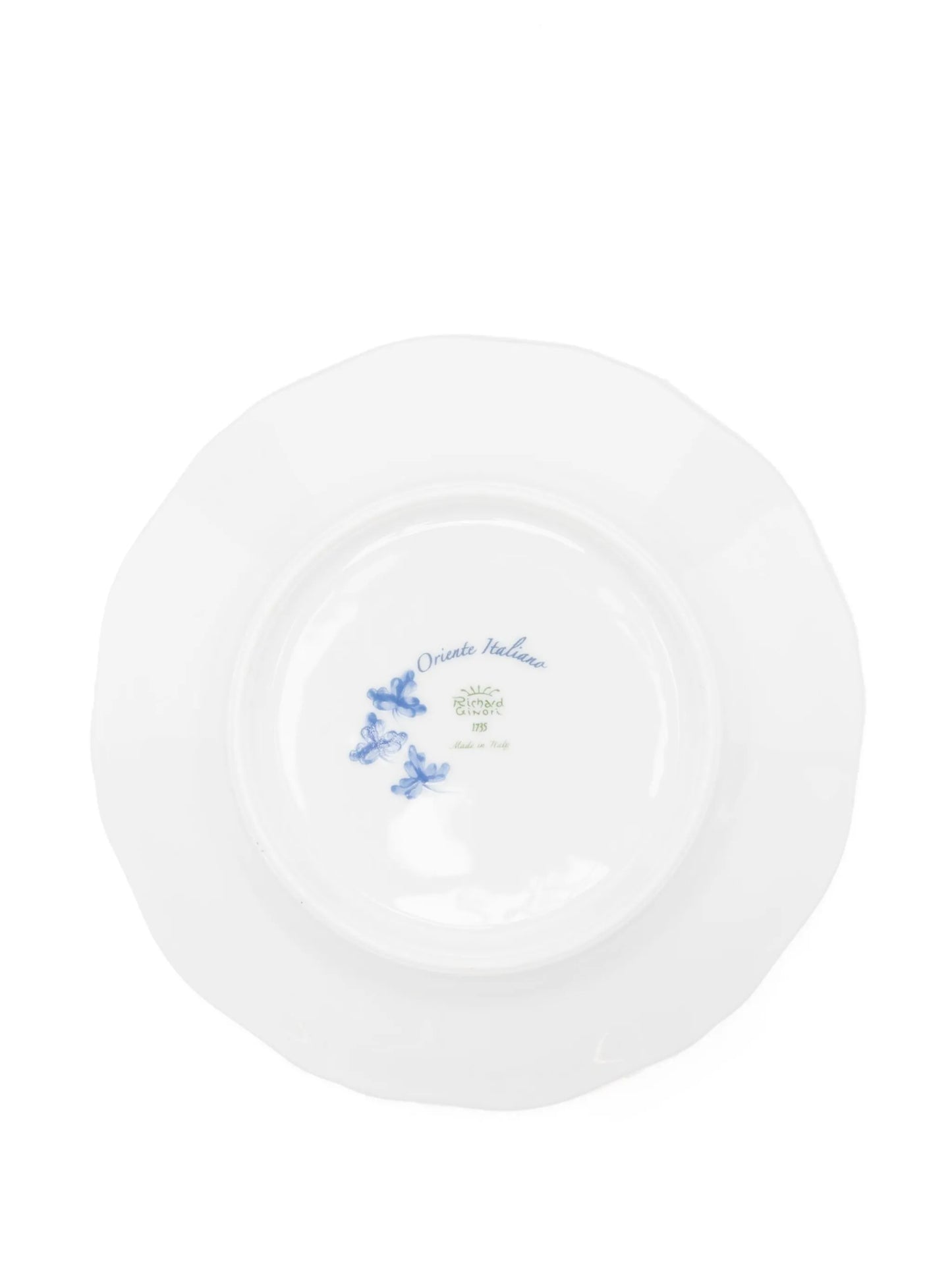 Oriente Italiano porcelain bread plates (set of six)