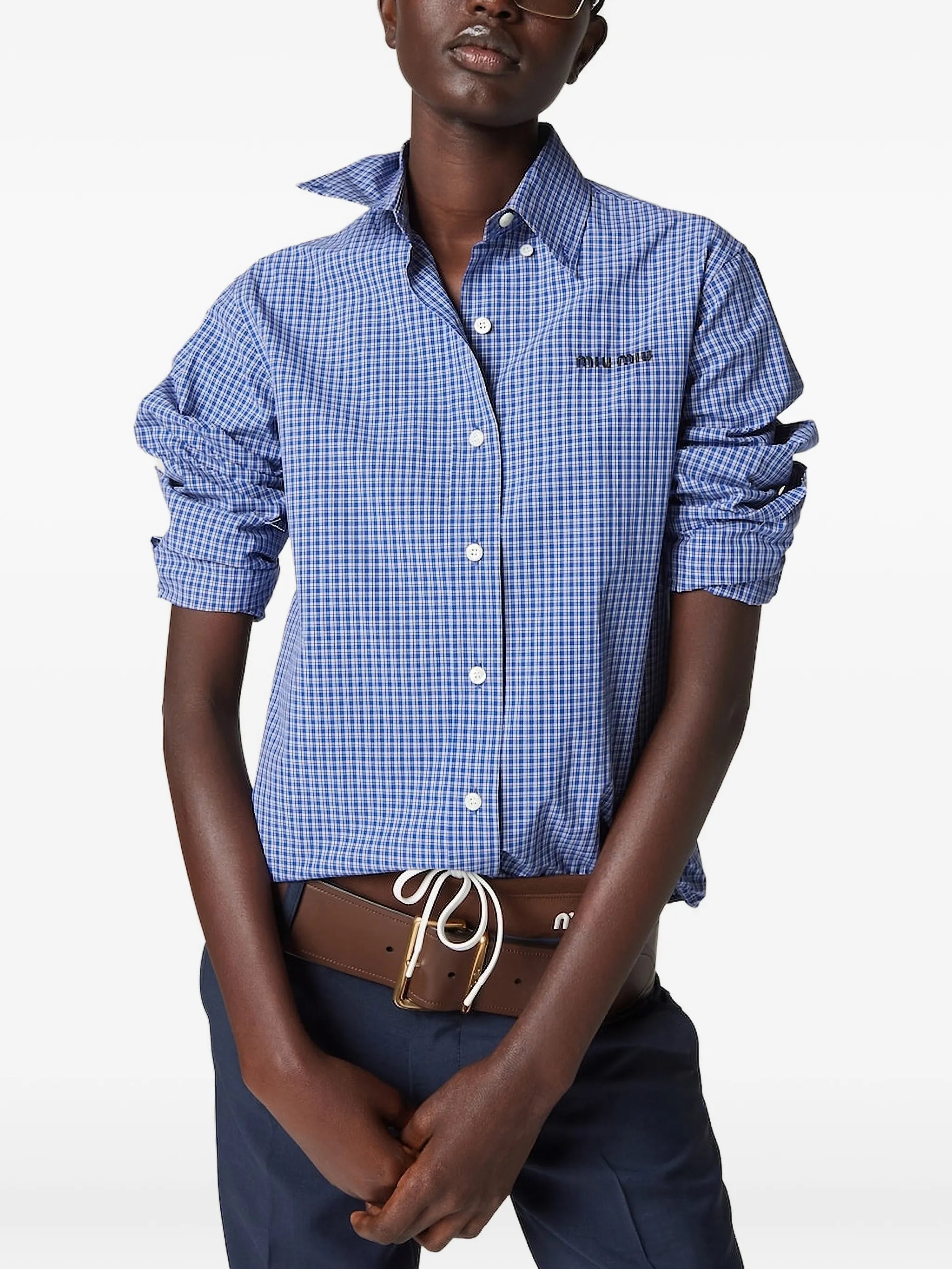 checked shirt