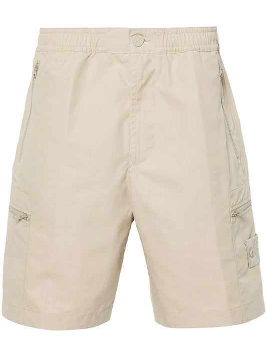Compass-motif shorts
